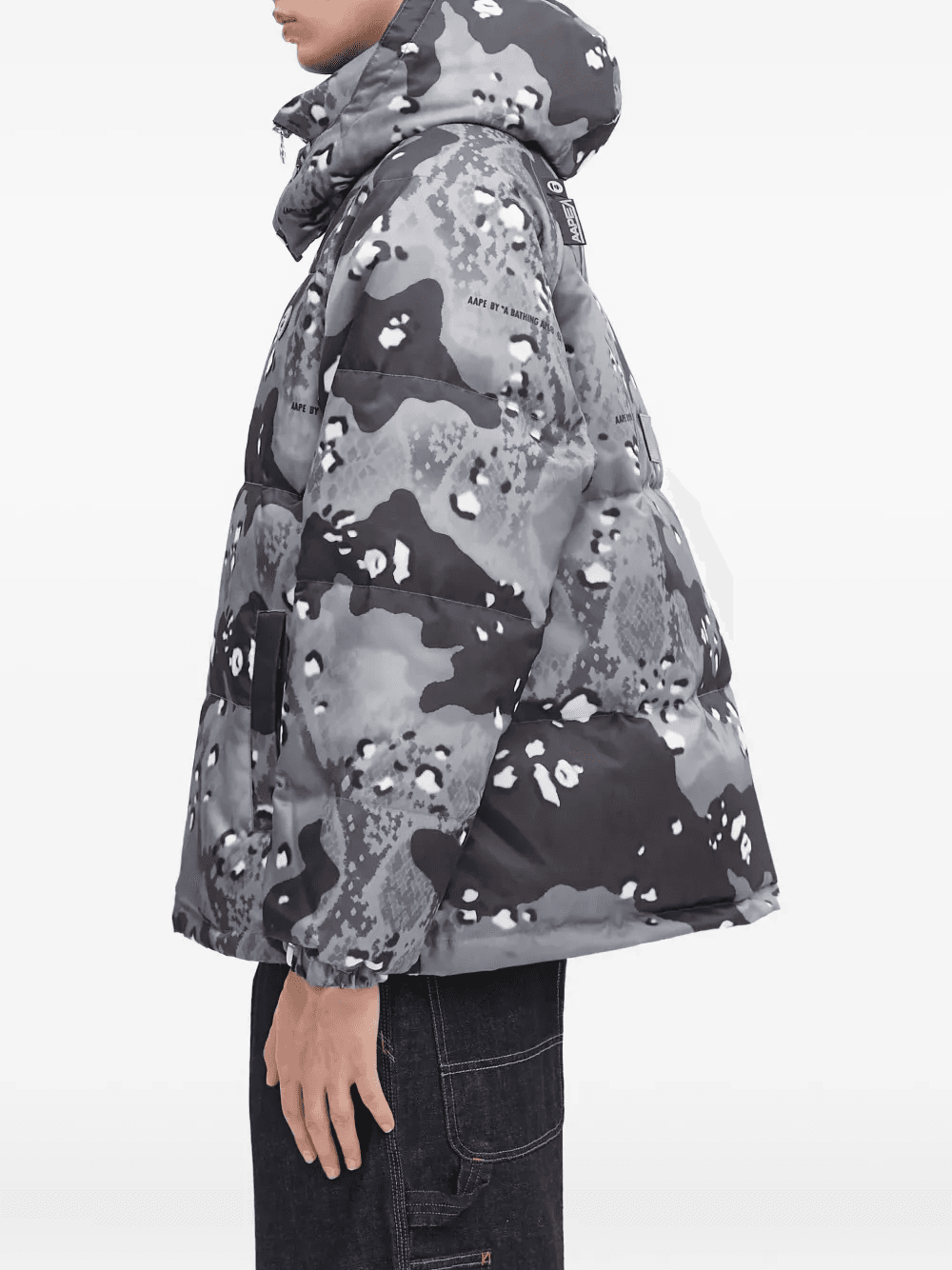 camouflage-print hooded jacket — Image 5