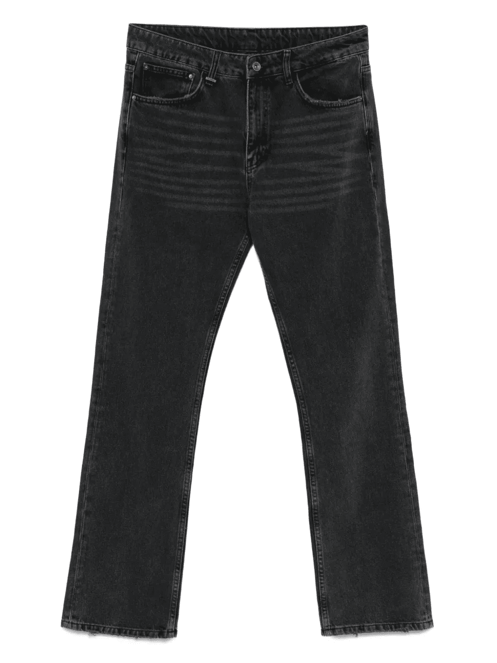 frayed-hem jeans - Image 1