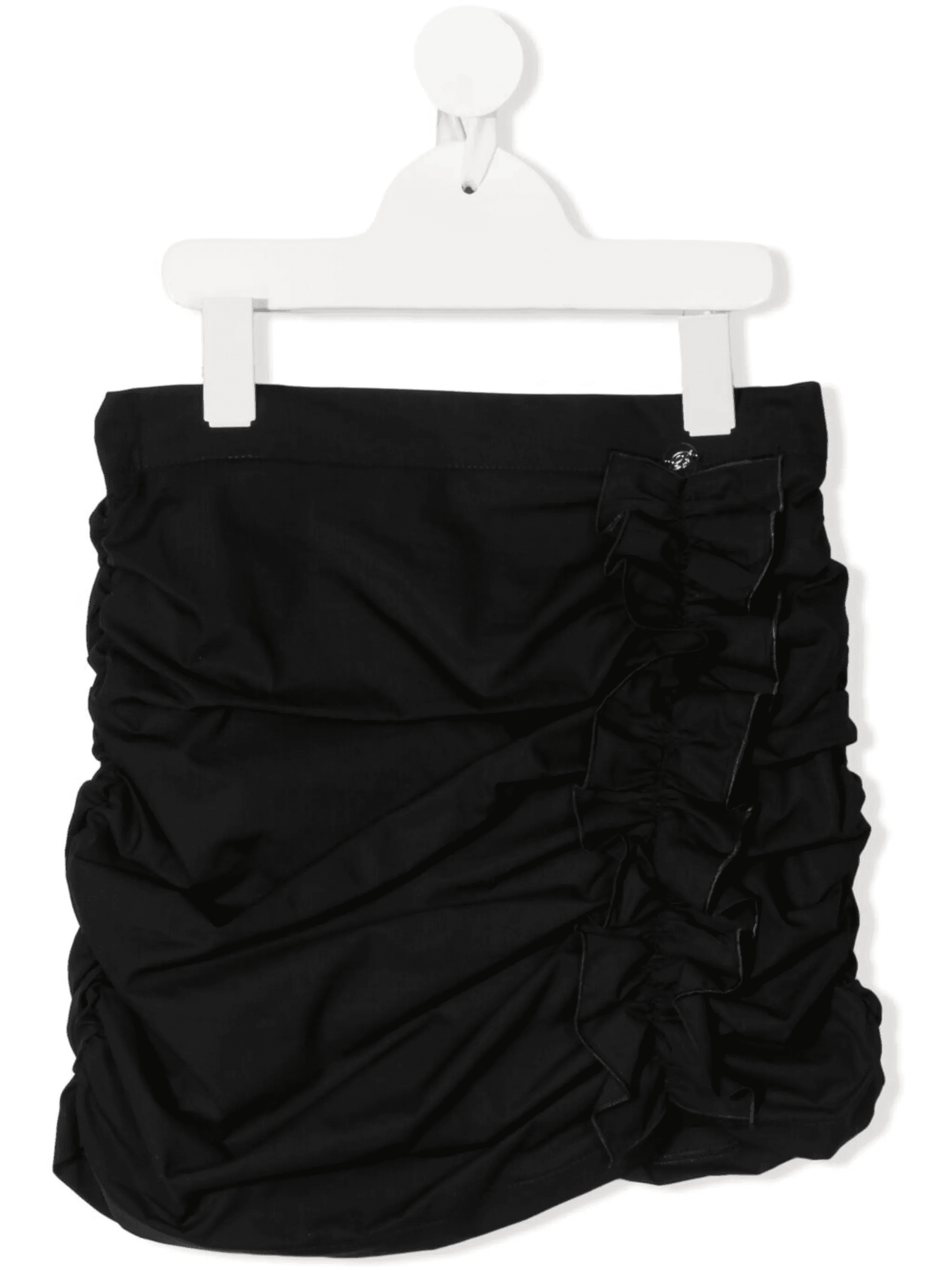 ruched mini skirt - Image 1