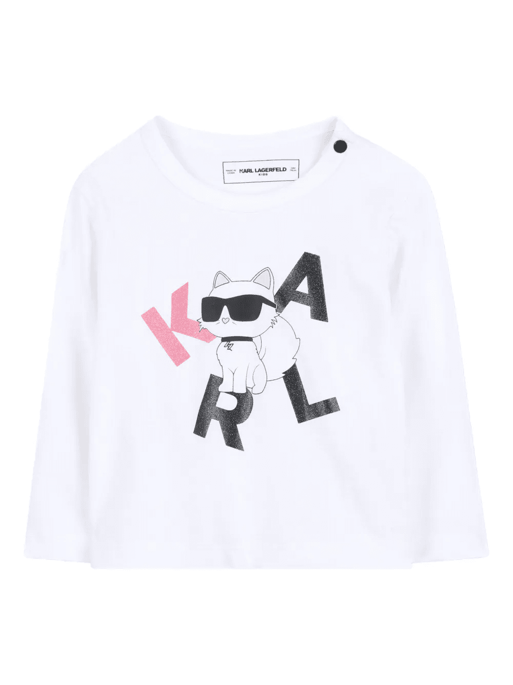 graphic-print long-sleeve T-shirt - Image 1