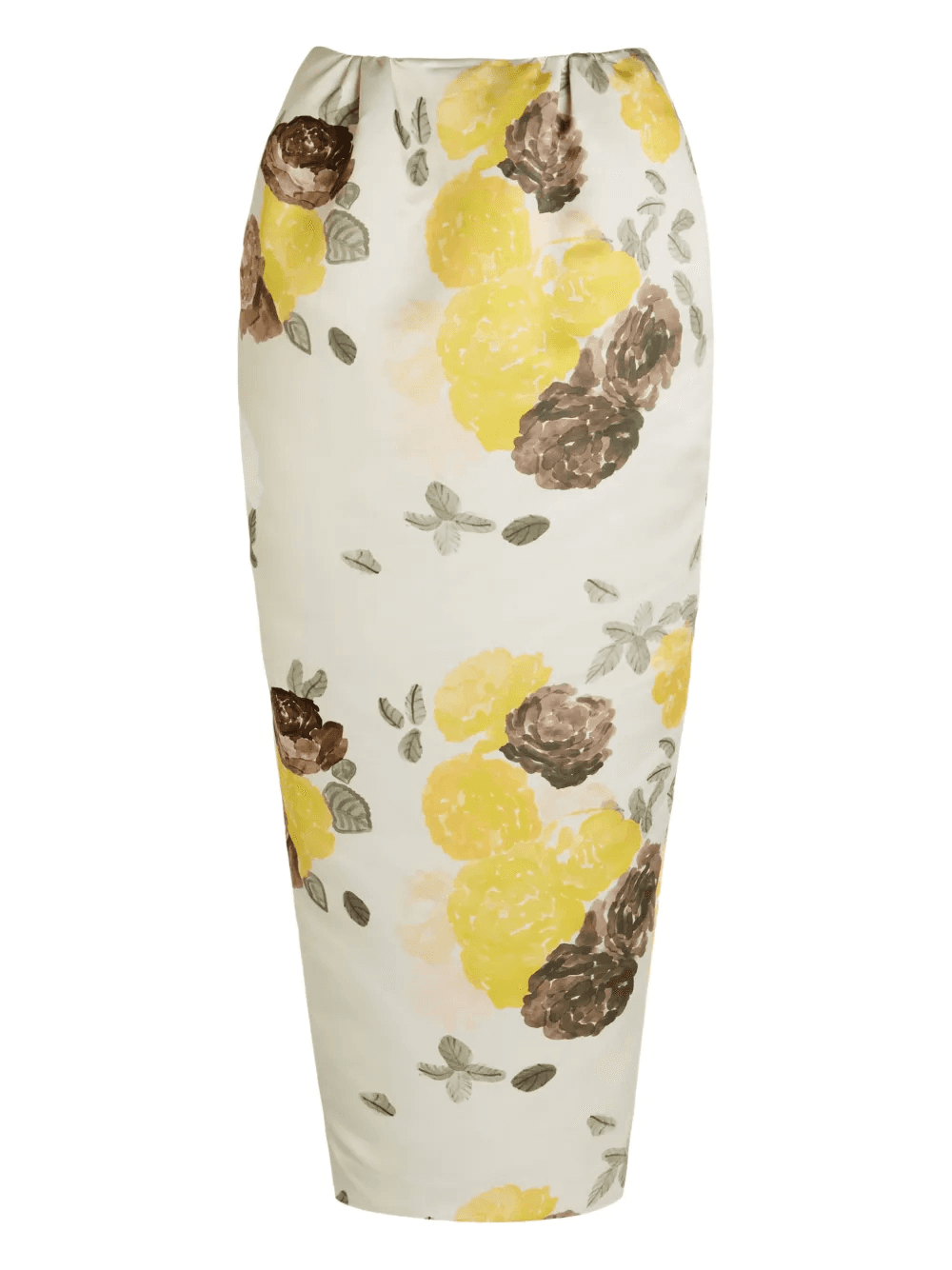 floral-print midi skirt - Image 1