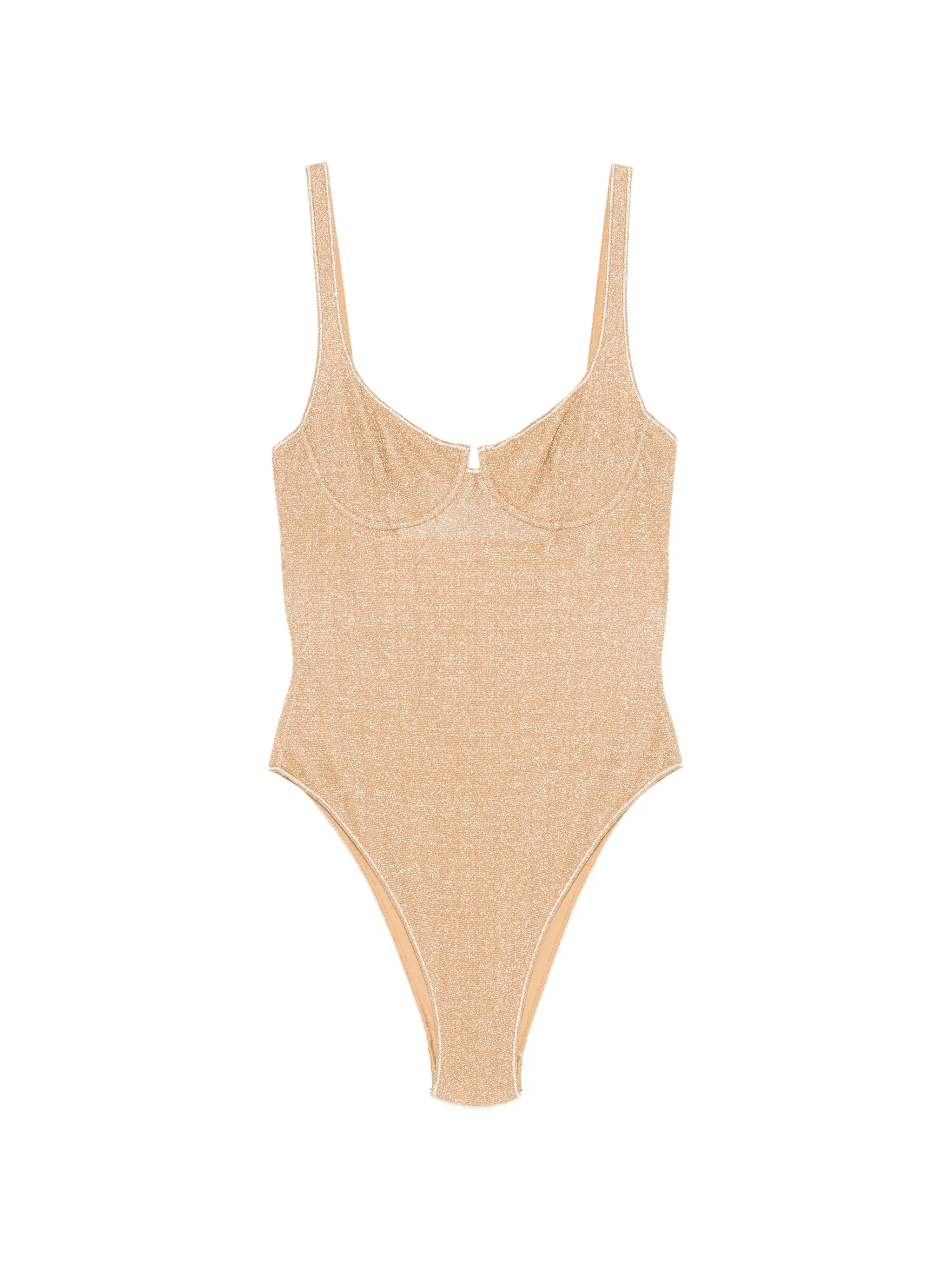 cut-out-detail swimsuit - Image 1
