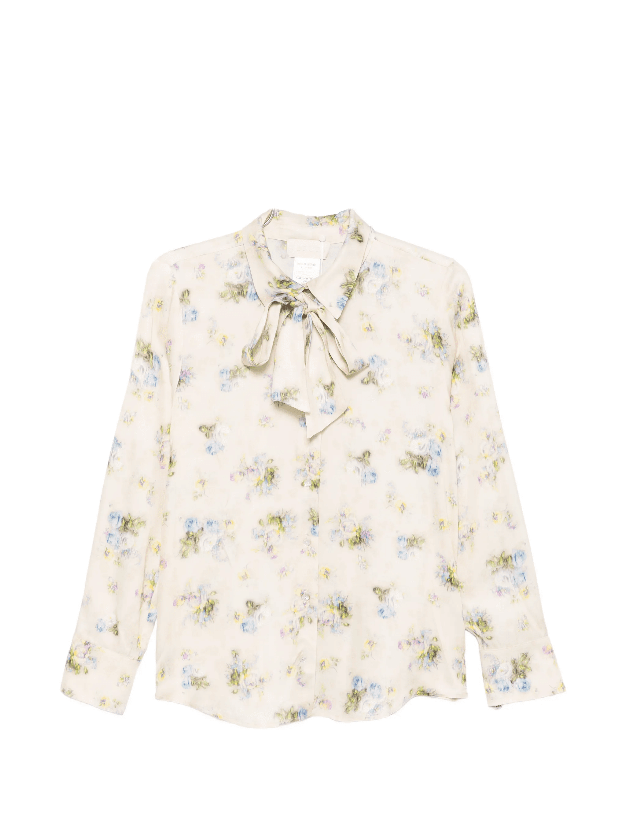 bow floral shirt - Image 1