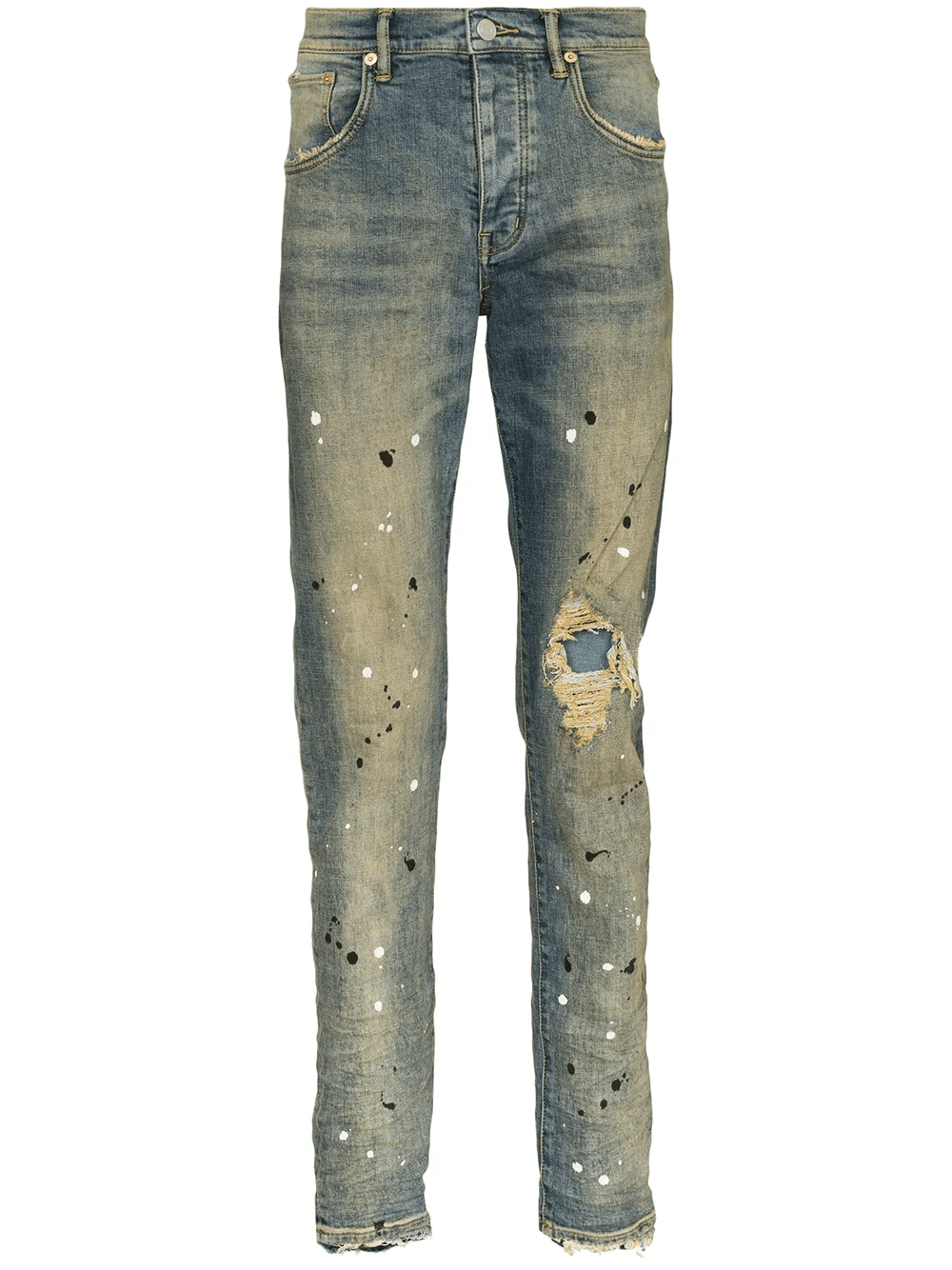 paint splatter jeans - Image 1