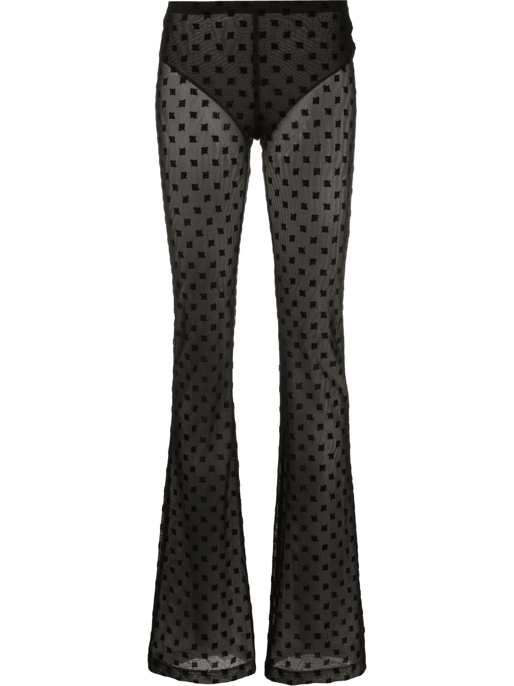 sheer long trousers - Image 1