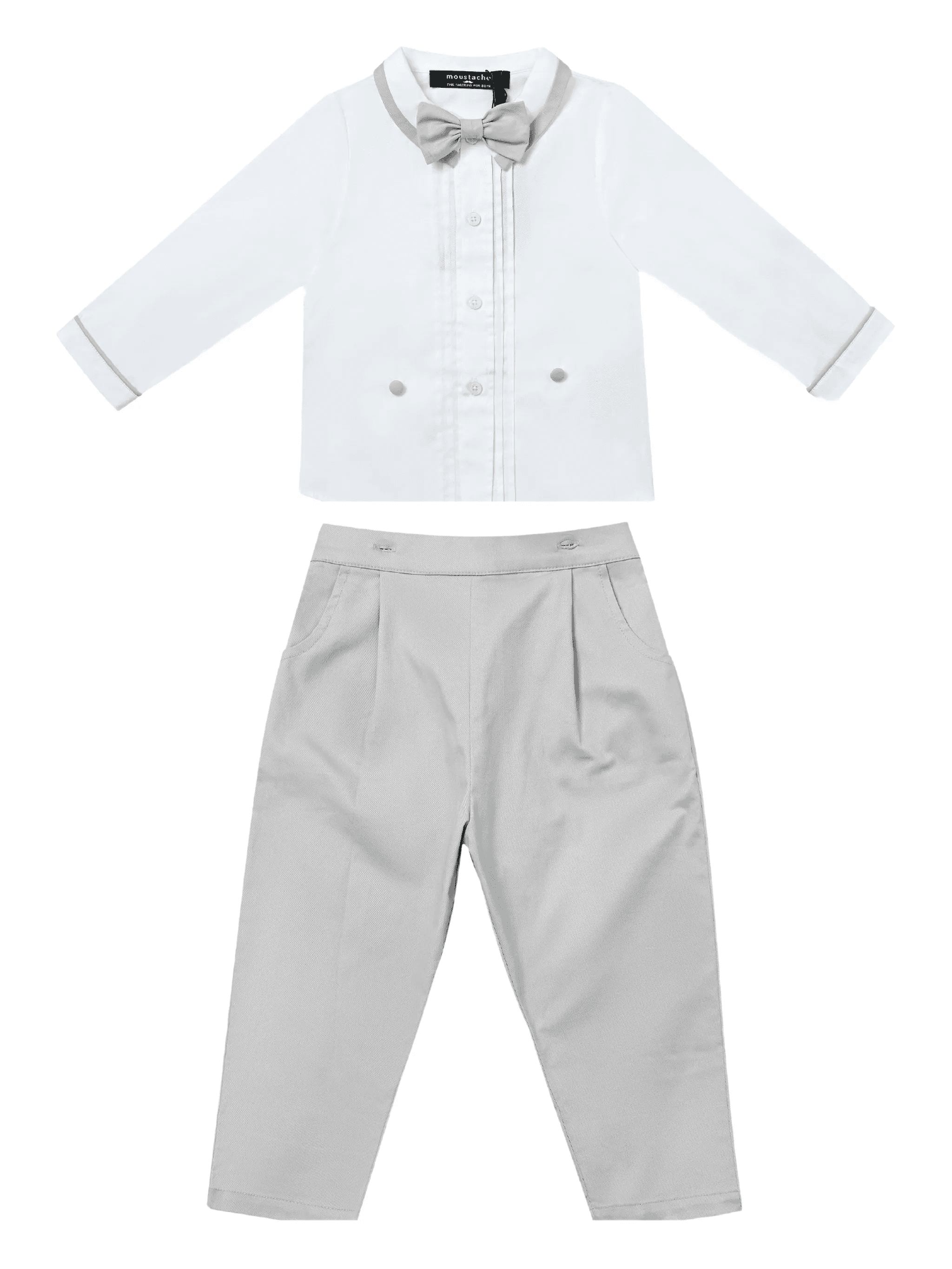 pleated trousers set (set of two) - Image 1