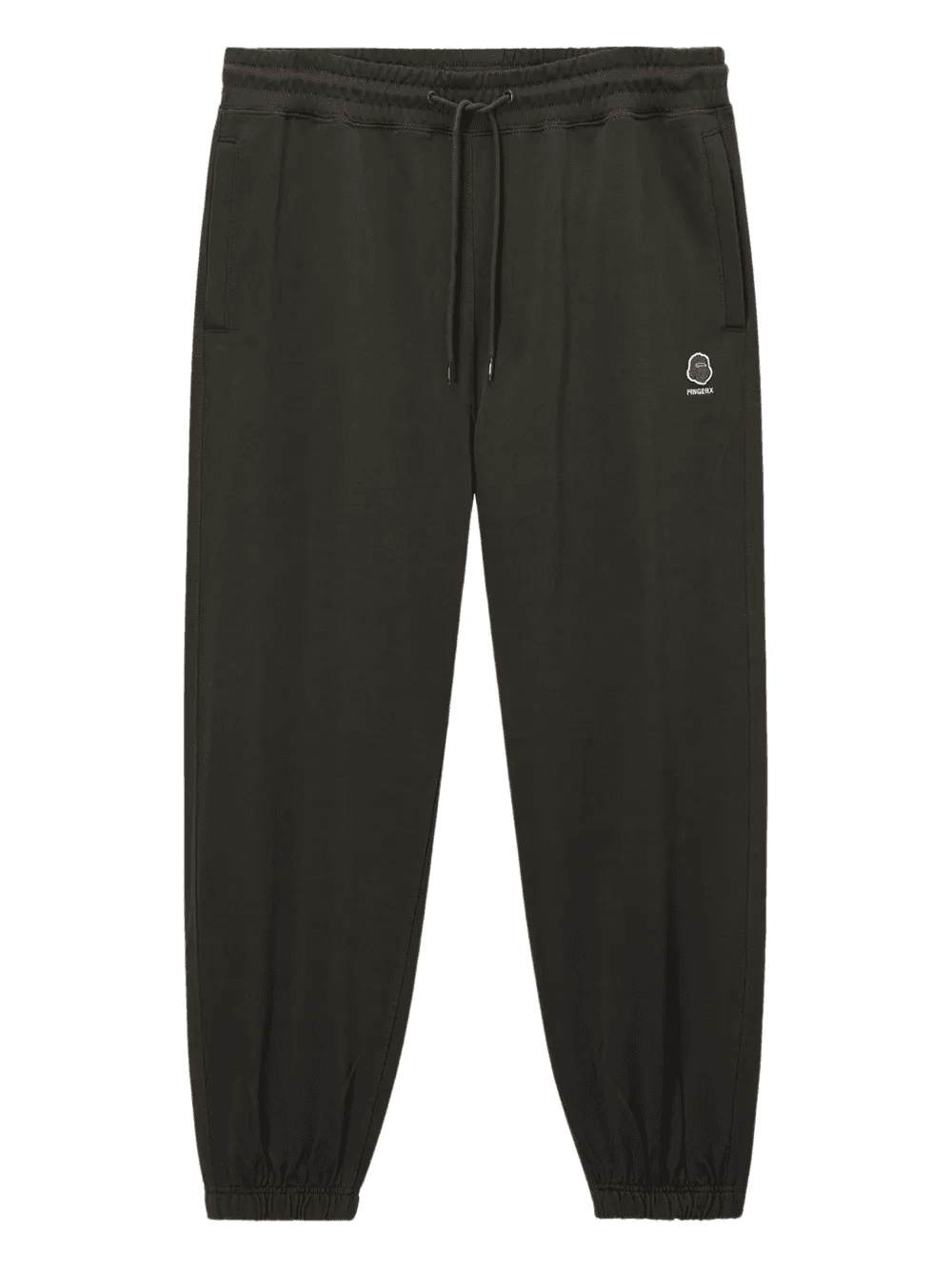 elasticated-cuffs track pants - Image 1