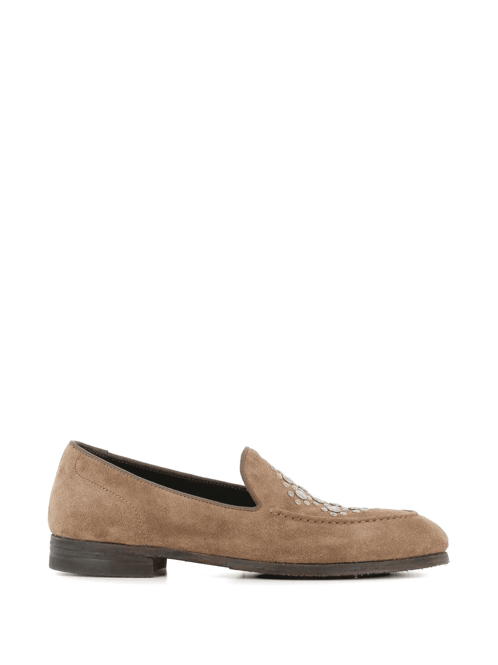 studded suede loafers - Image 1