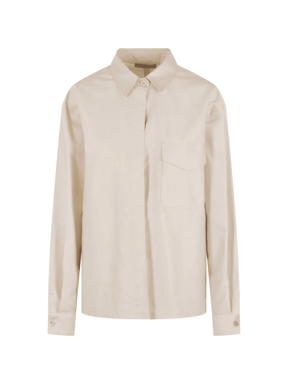 buttoned pocket coat - Image 1