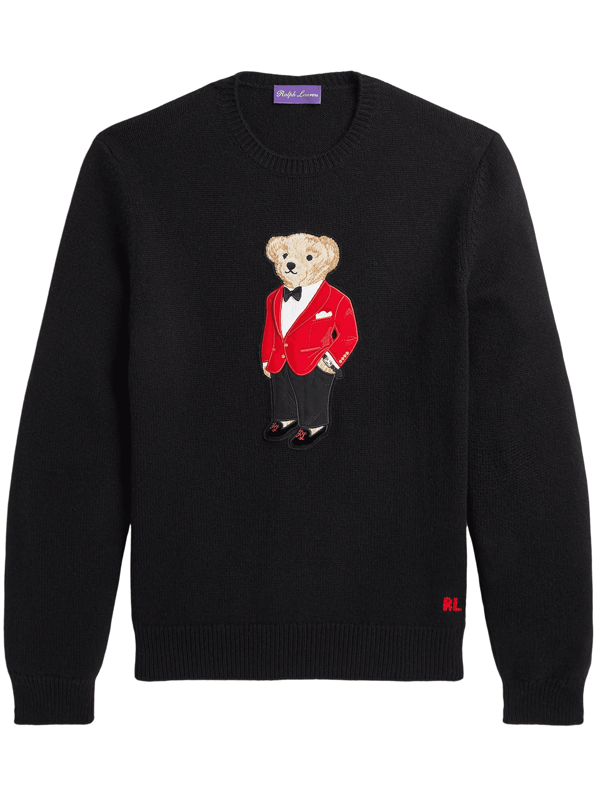 Polo Bear-embroidered jumper - Image 1