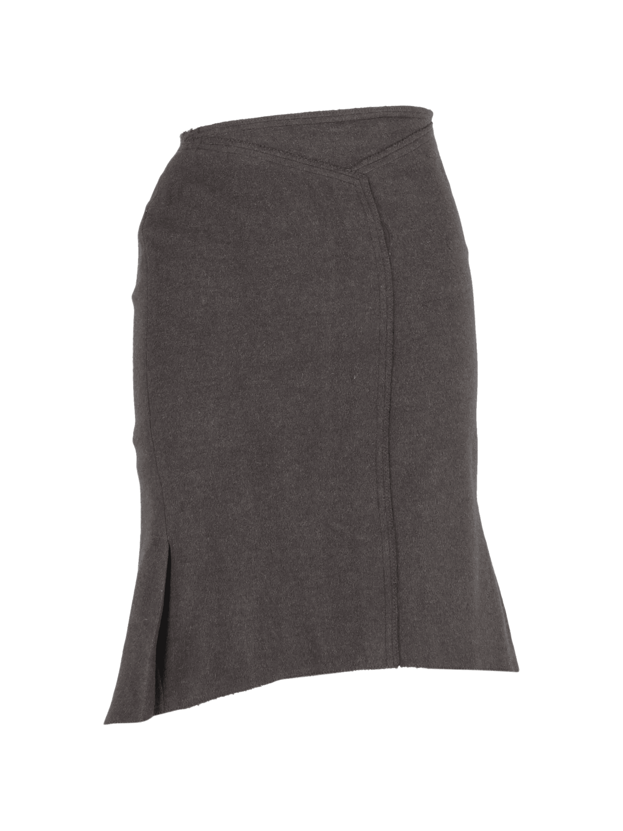 plated asymmetrical midi skirt - Image 1