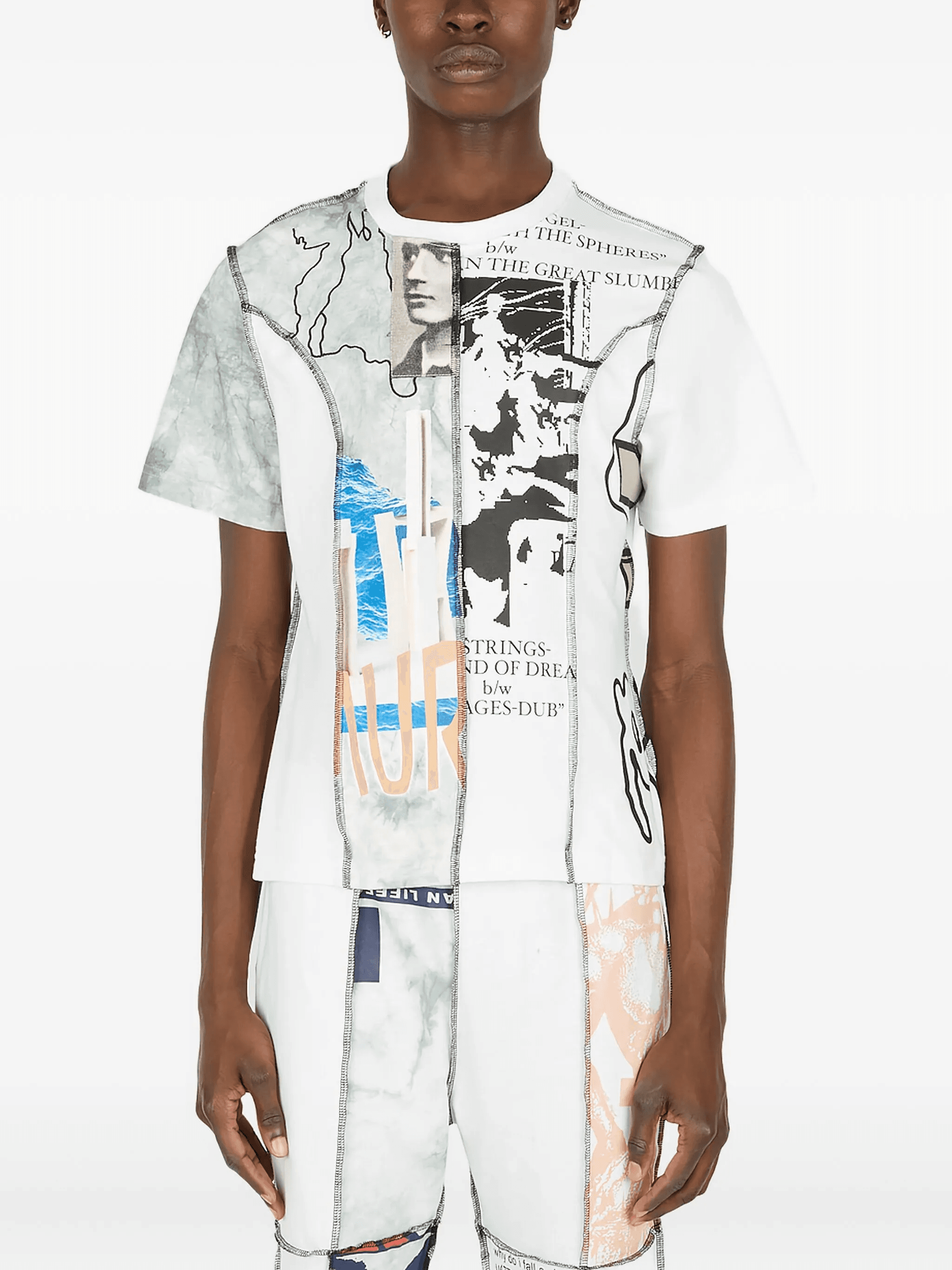 graphic-print short-sleeve T-shirt - Image 1