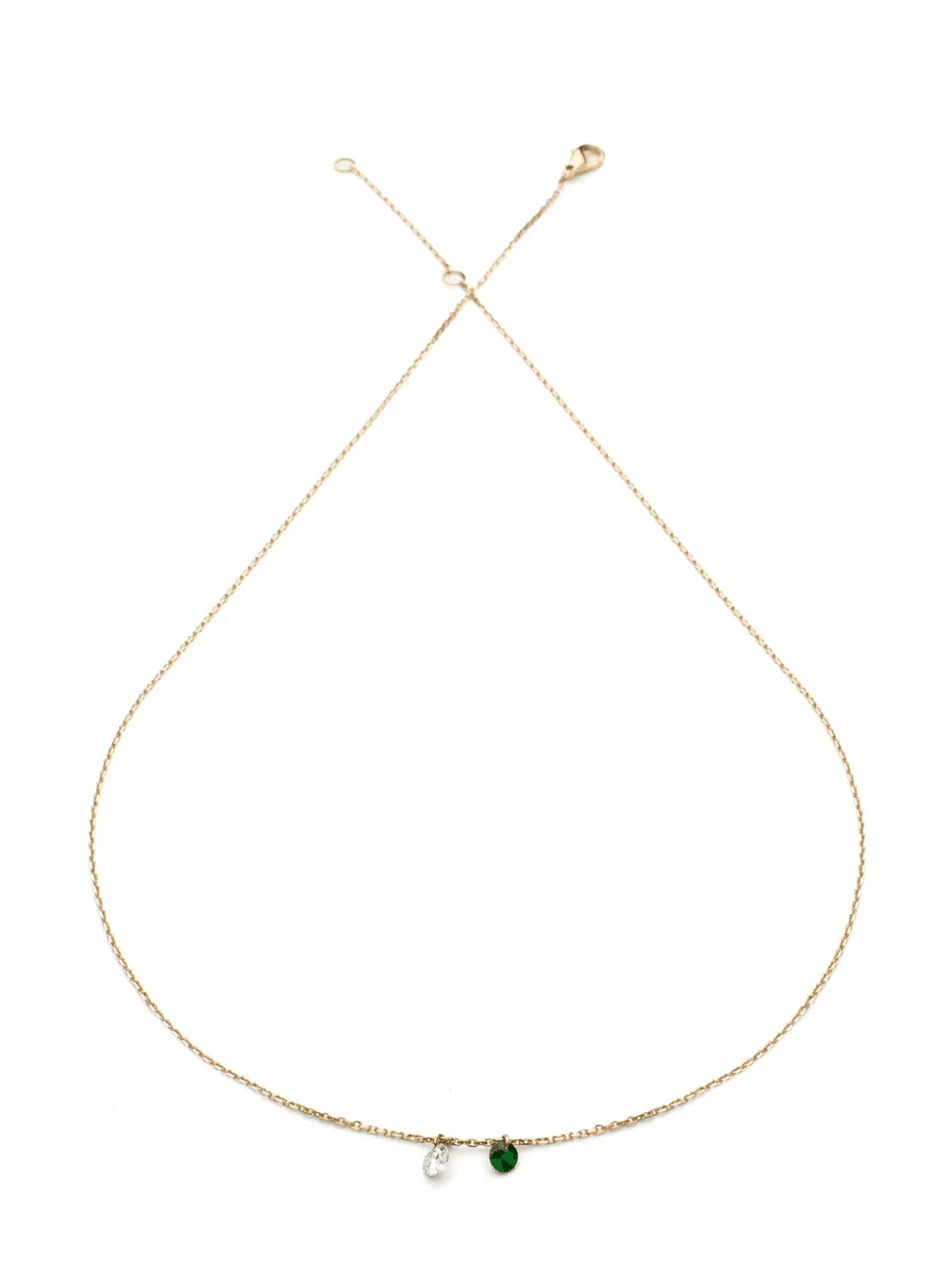 18kt yellow gold Set Free diamond necklace - Image 1