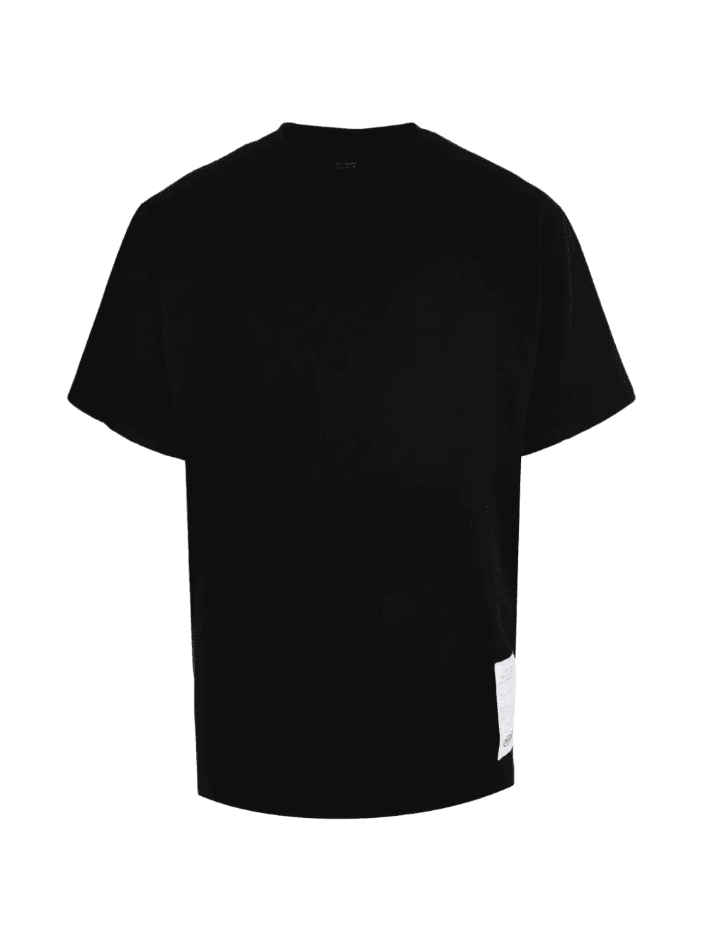 Rip-off logo-patch t-shirt - Image 1