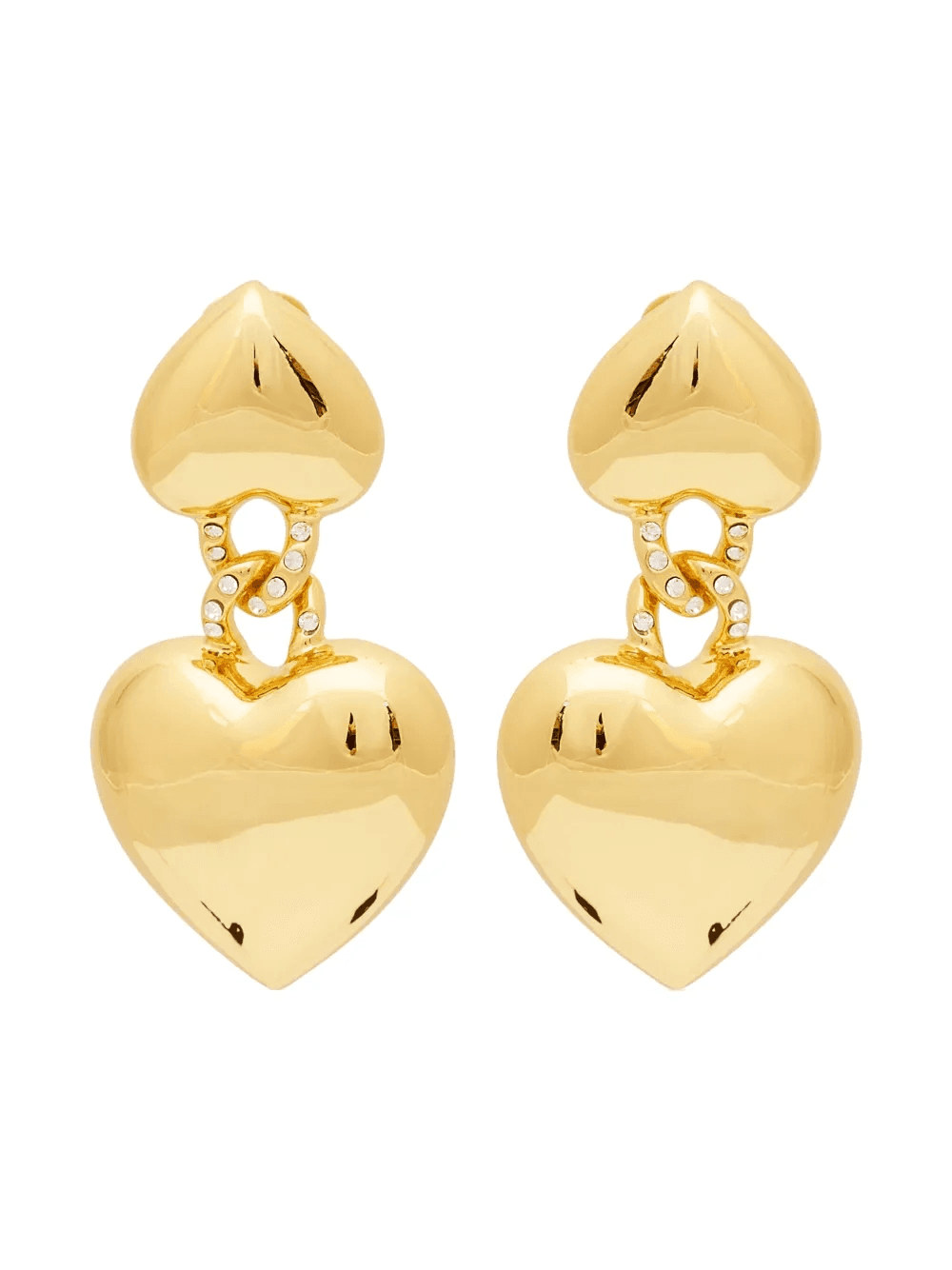 heart-motif earrings - Image 1