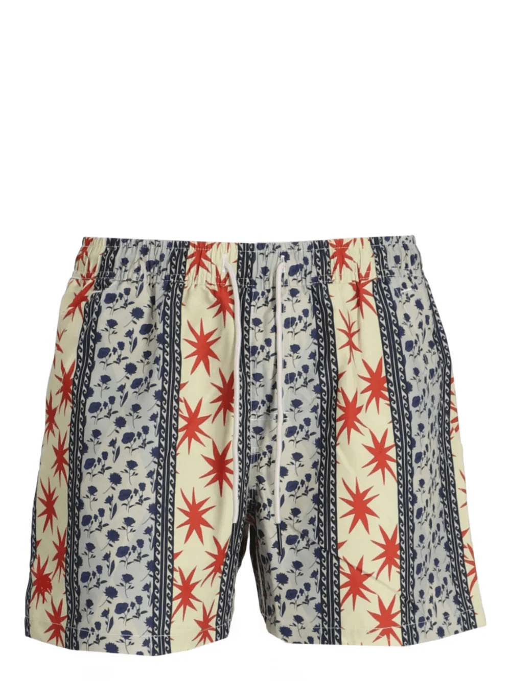 Karma geometric-print swim shorts - Image 1