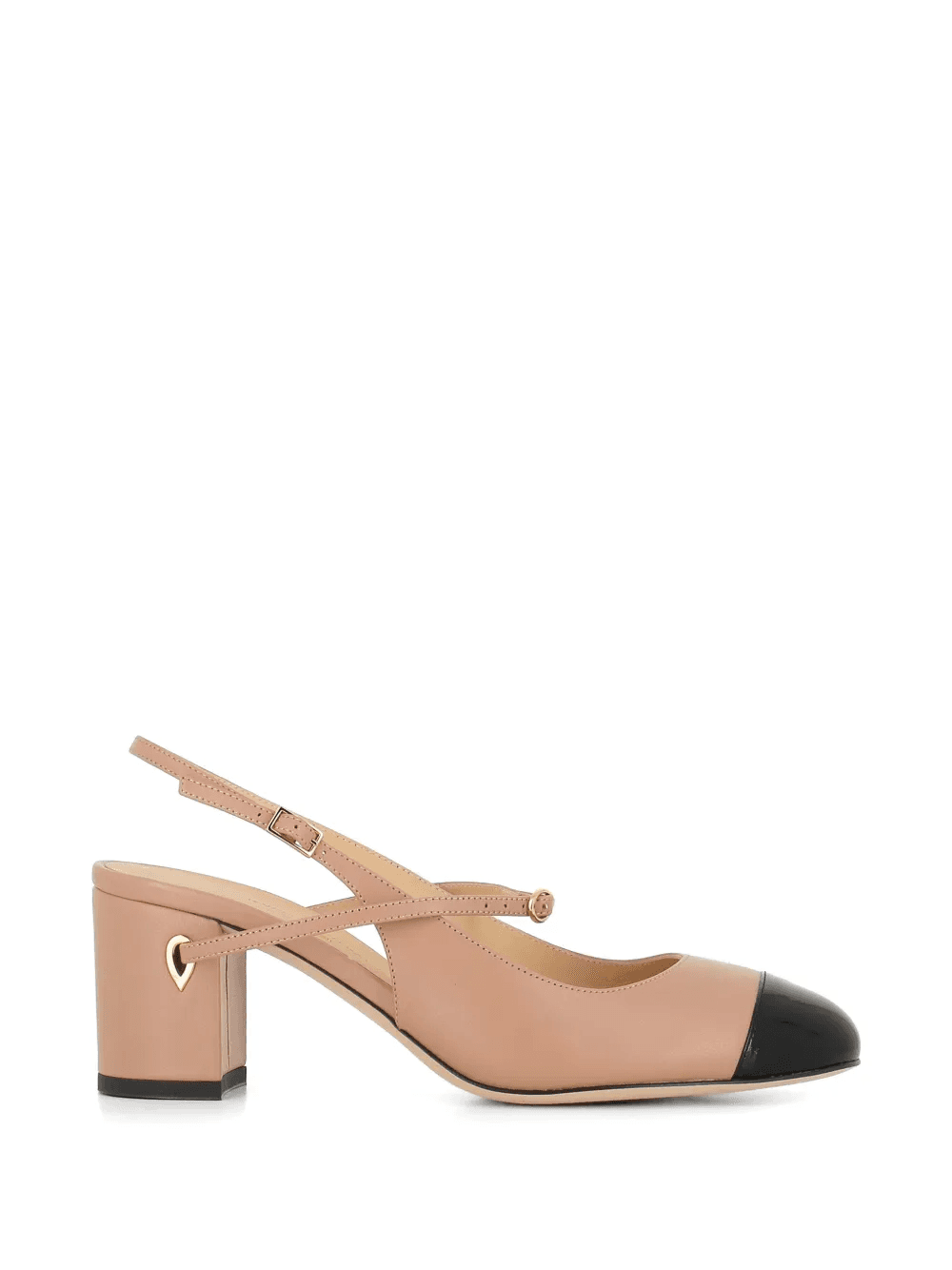 Mattia cross strap two-tone pumps - Image 1