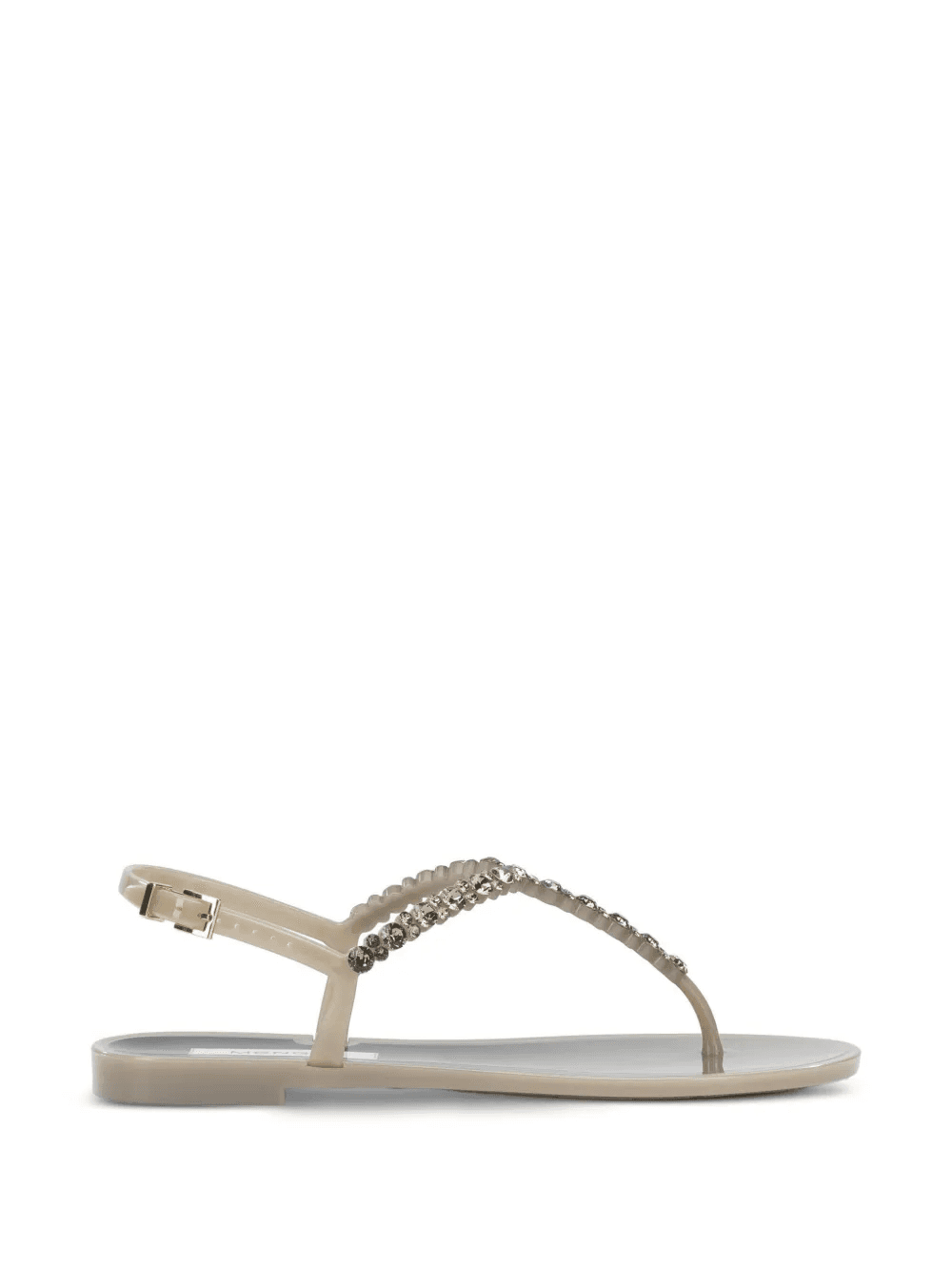 crystal-embellished slingback sandals - Image 1