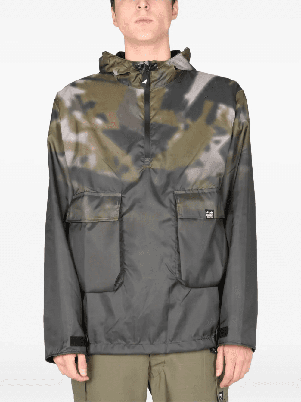 camouflage-print half-zip jacket - Image 1