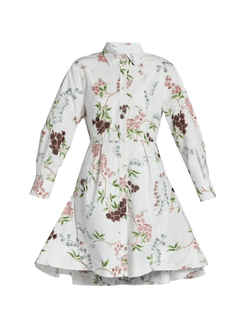 floral-print mini dress - Image 1