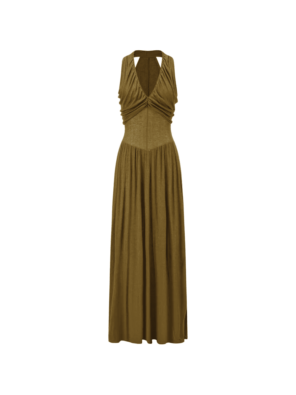V-neck maxi dress - Image 1