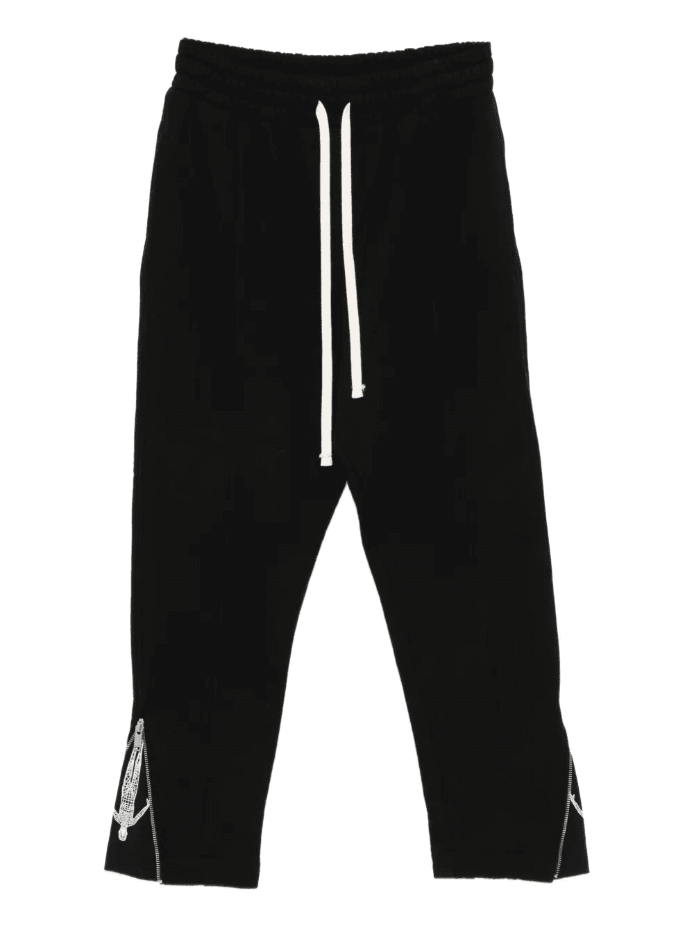 drawstring side-zip trousers - Image 1