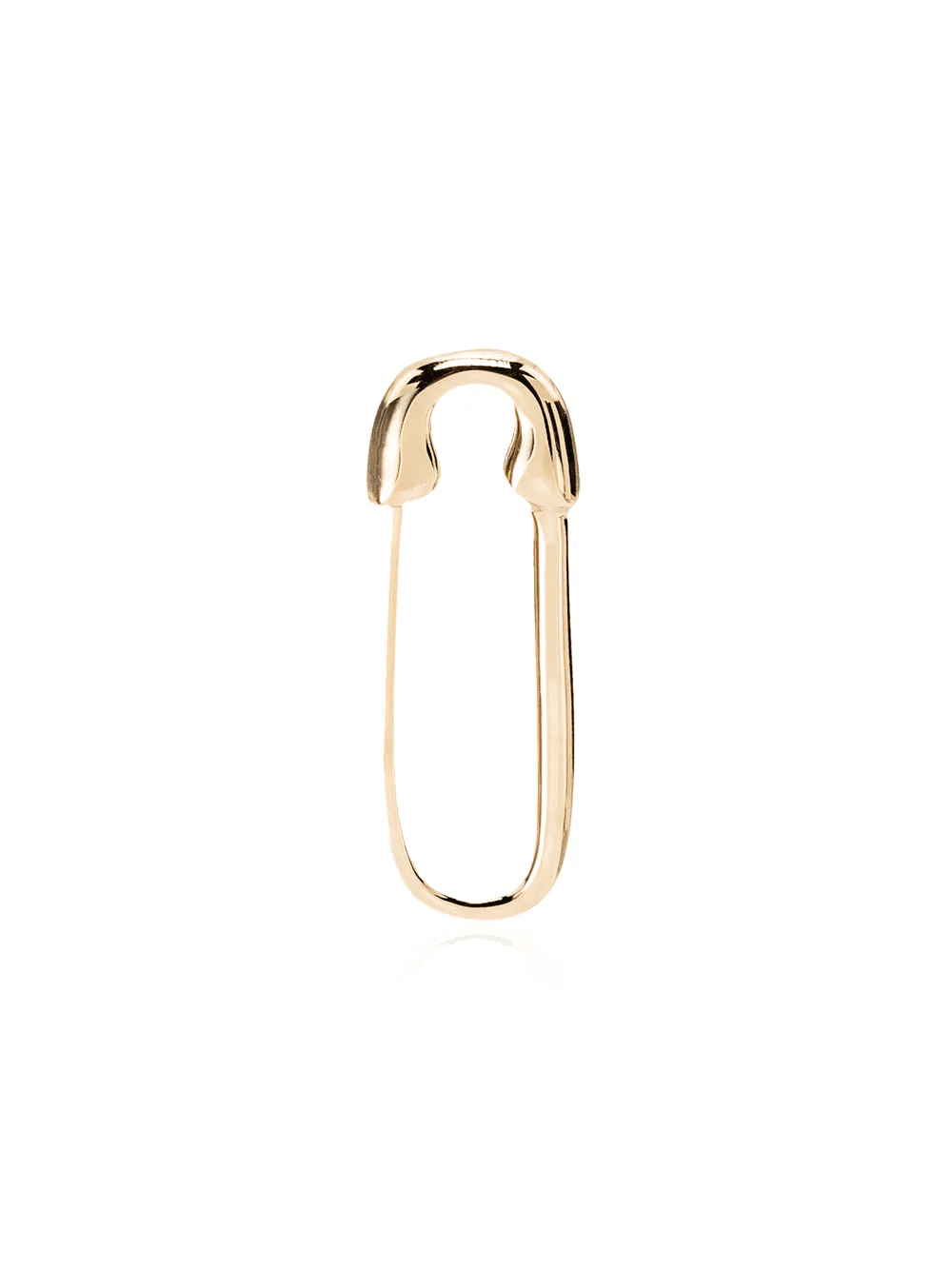 18kt yellow gold Safety Pin earring - Image 1