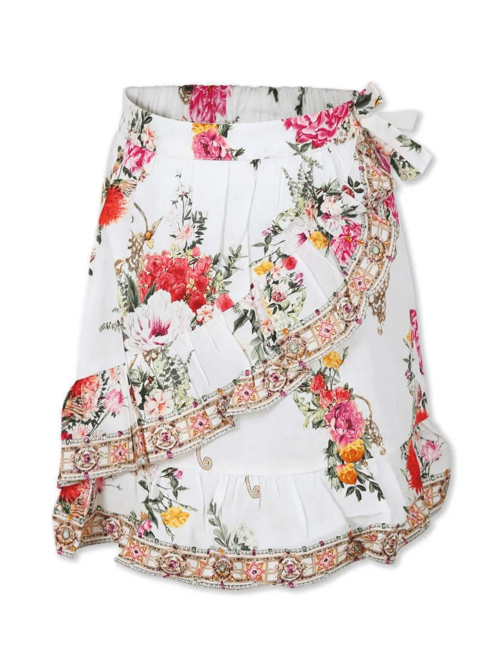 frill mini wrap skirt - Image 1