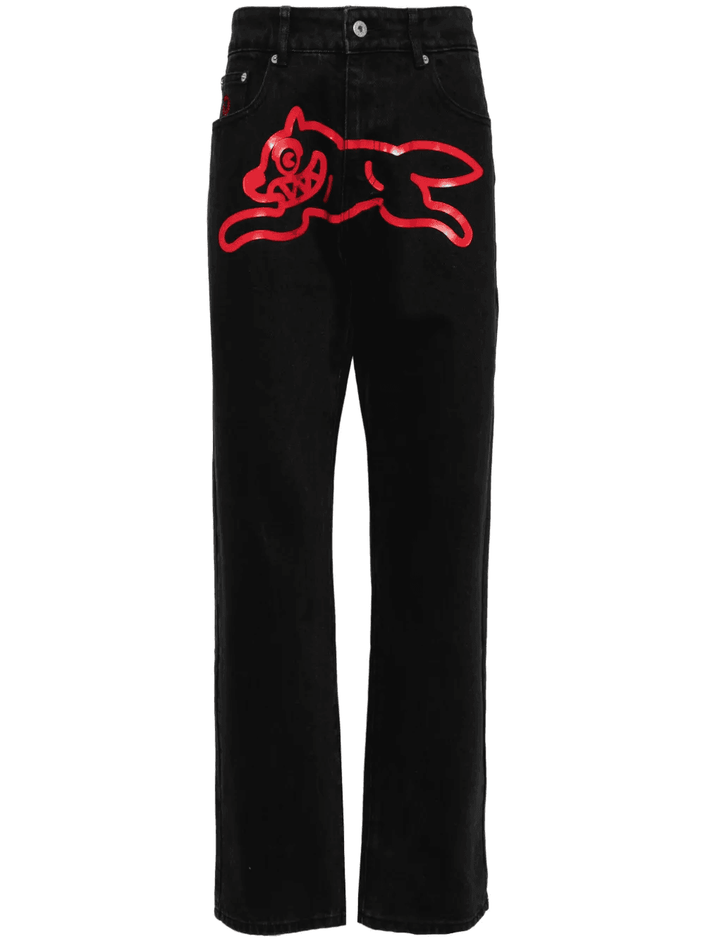 Running Dog-print jeans - Image 1