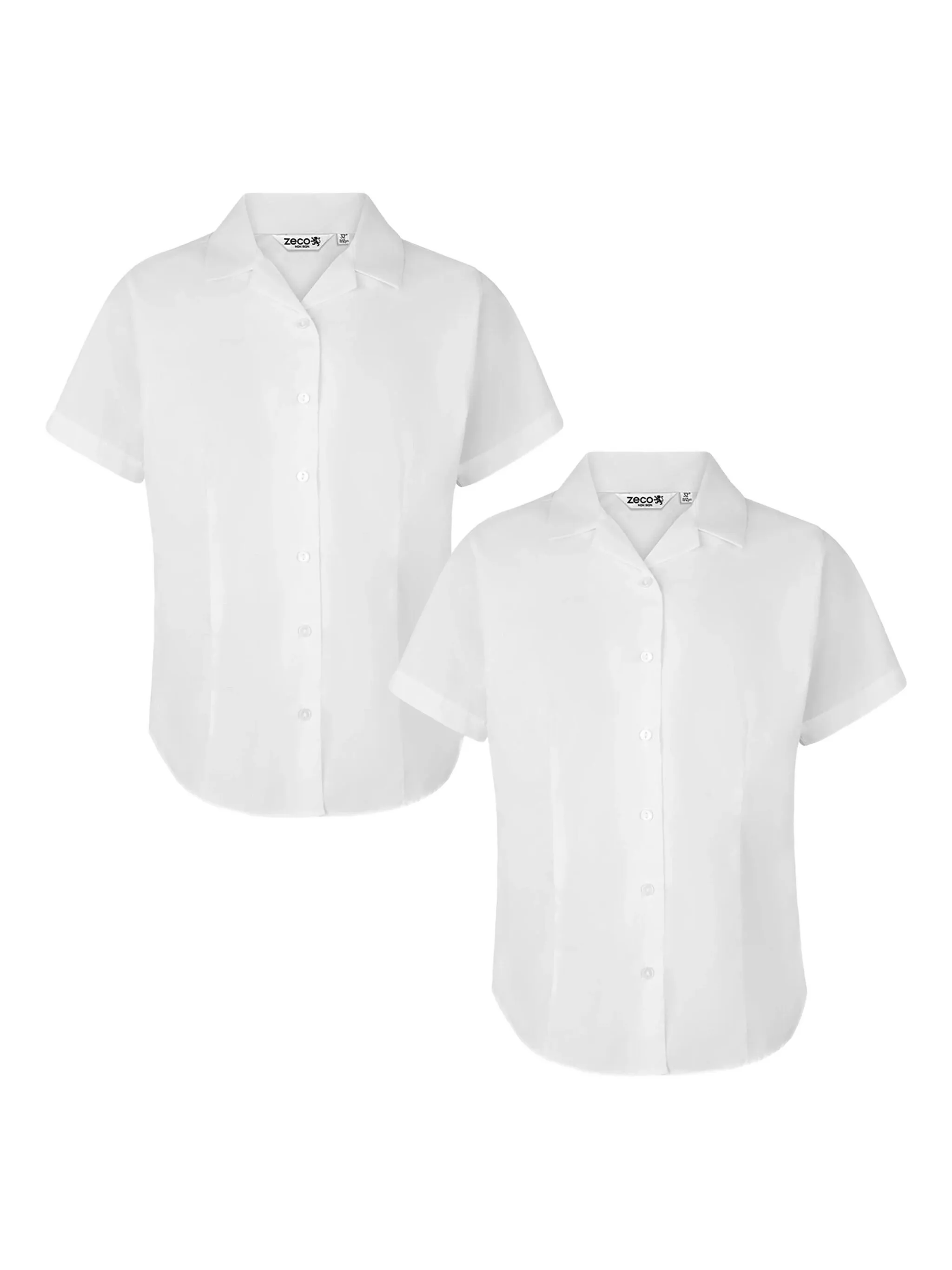 short-sleeve collared shirt (pack of two) - Image 1
