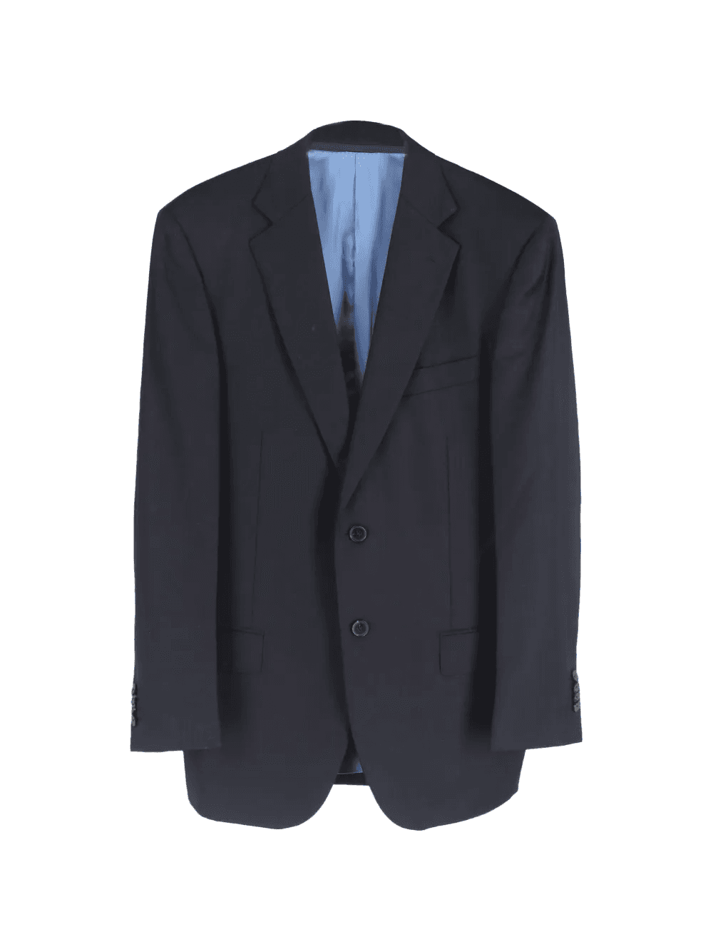single-breasted wool suit - Image 1