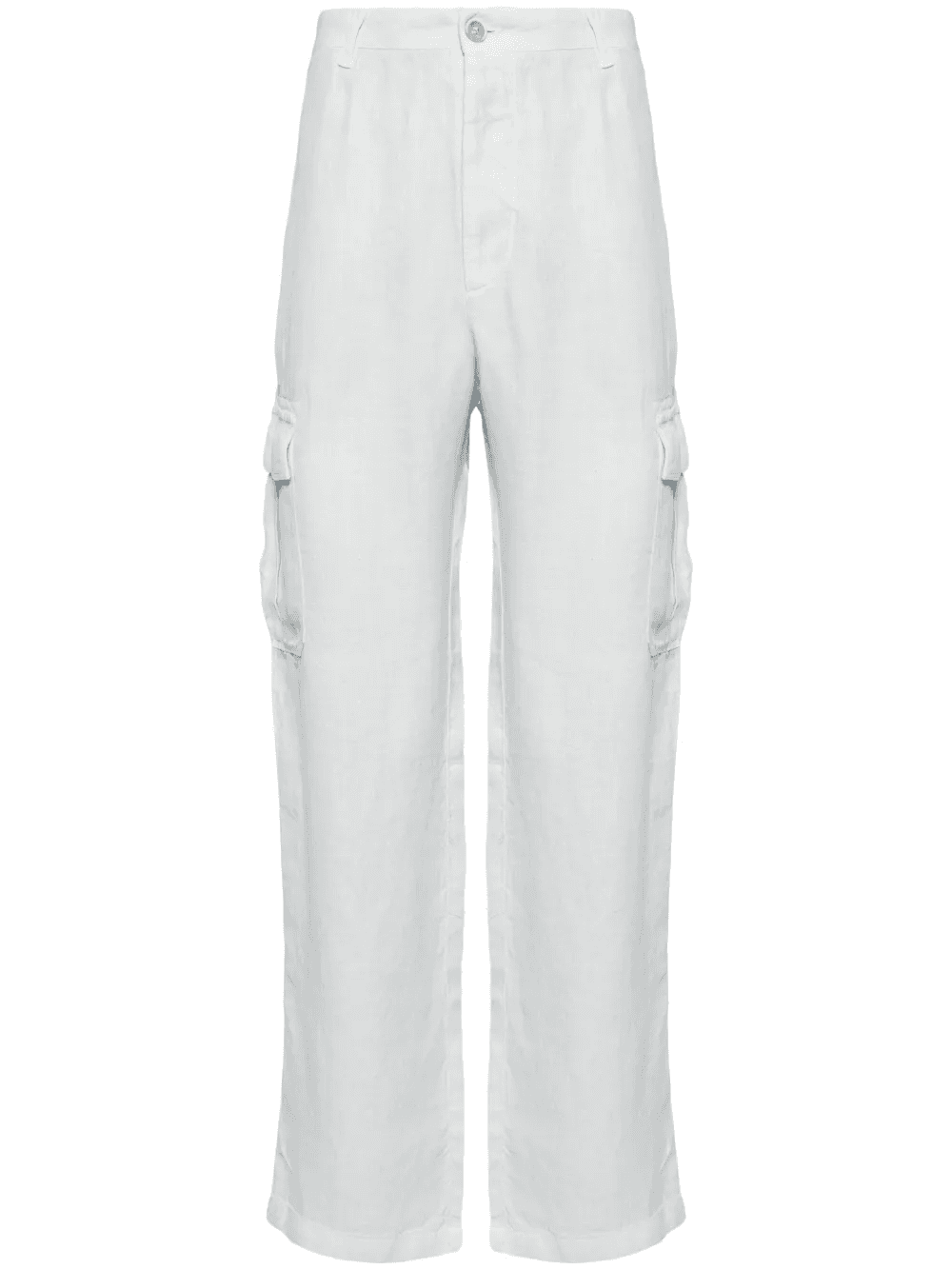linen cargo trousers - Image 1