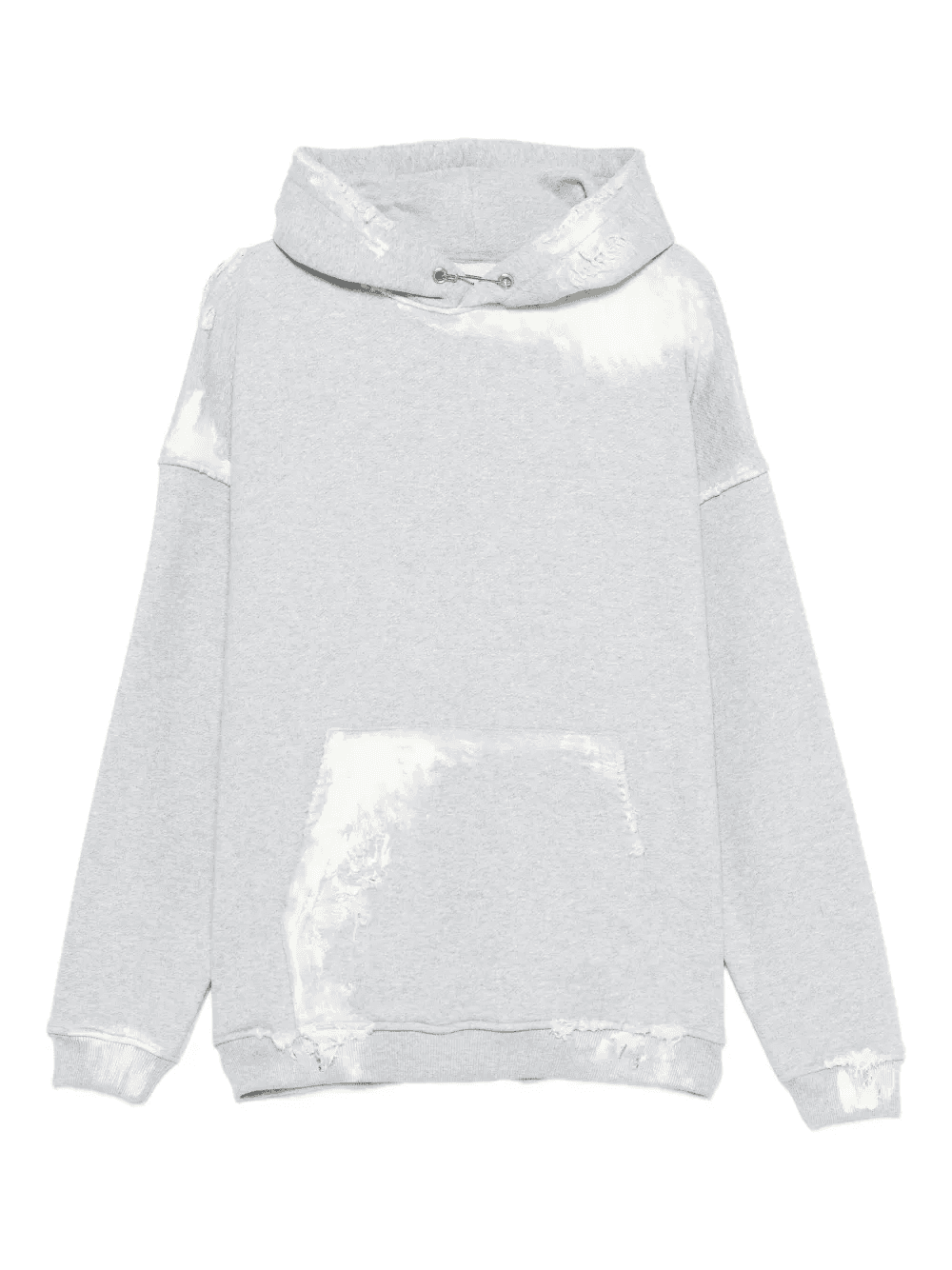 distressed-effect hoodie - Image 1