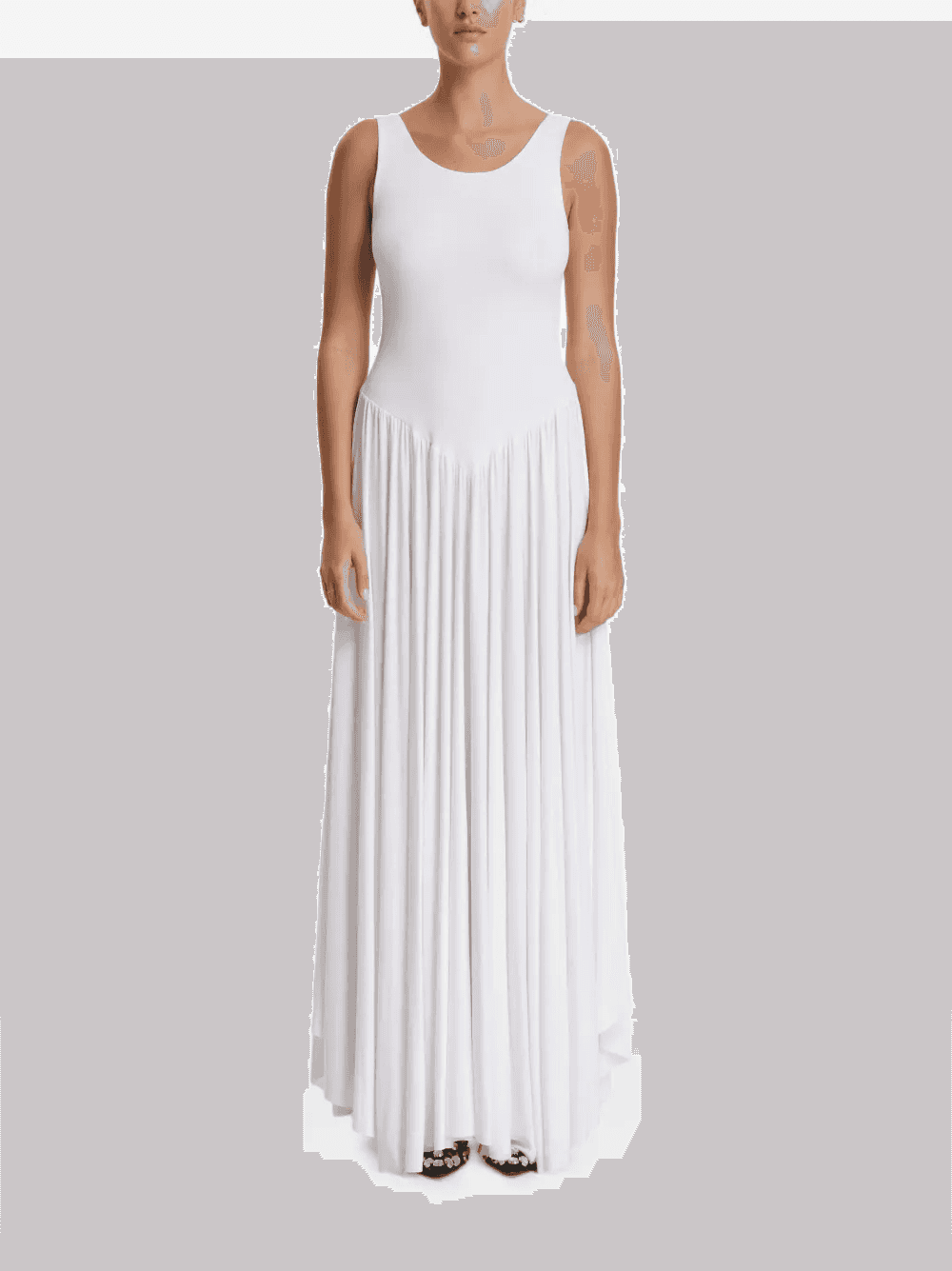 open-back maxi dress - Image 1