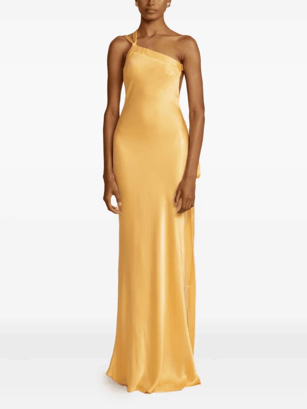 Monique asymmetric maxi dress - Image 1