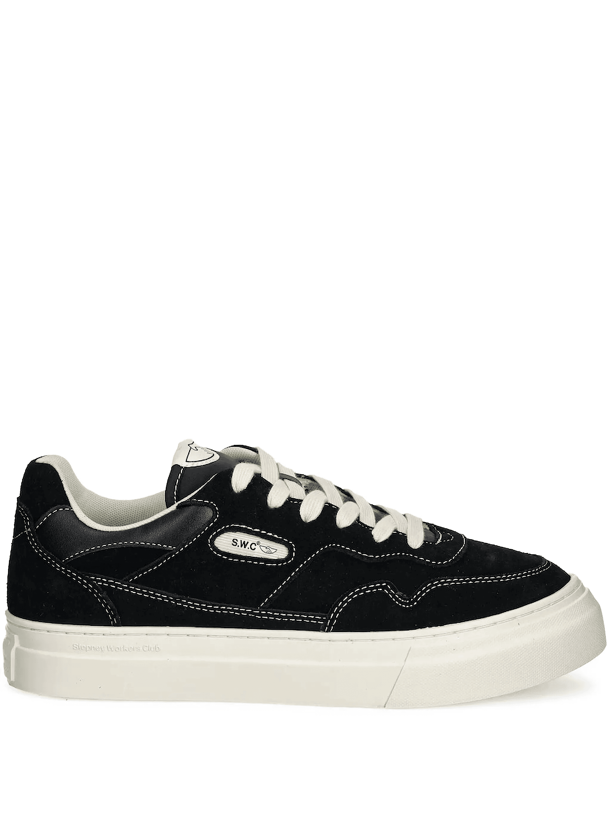 suede leather sneakers - Image 1
