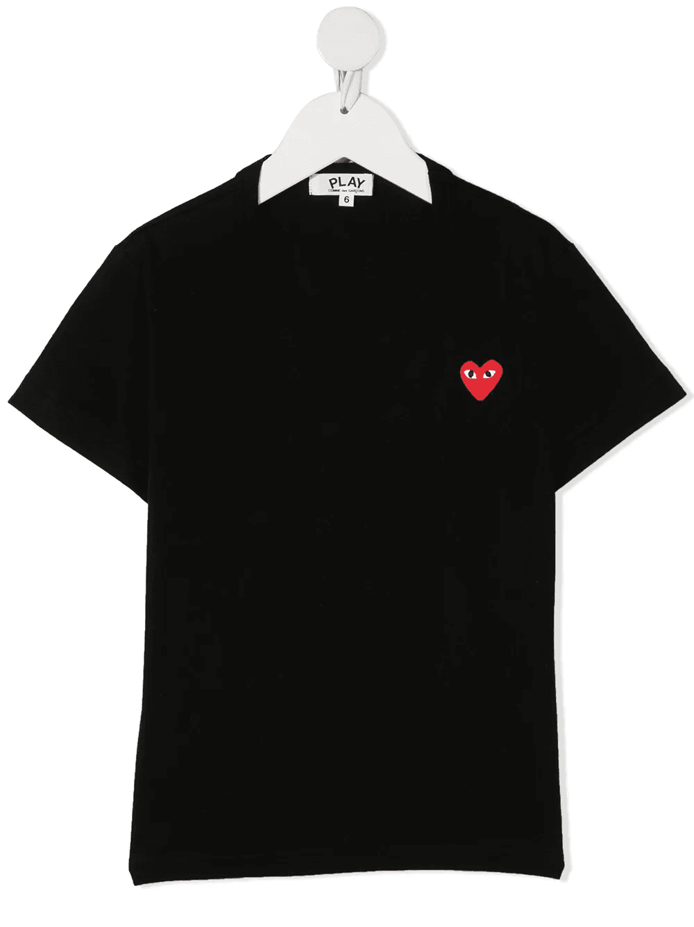 heart-patch T-shirt - Image 1