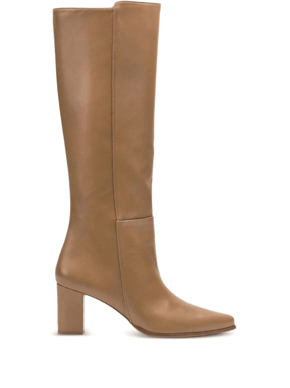 Tess leather zip-detail knee-high boots - Image 1