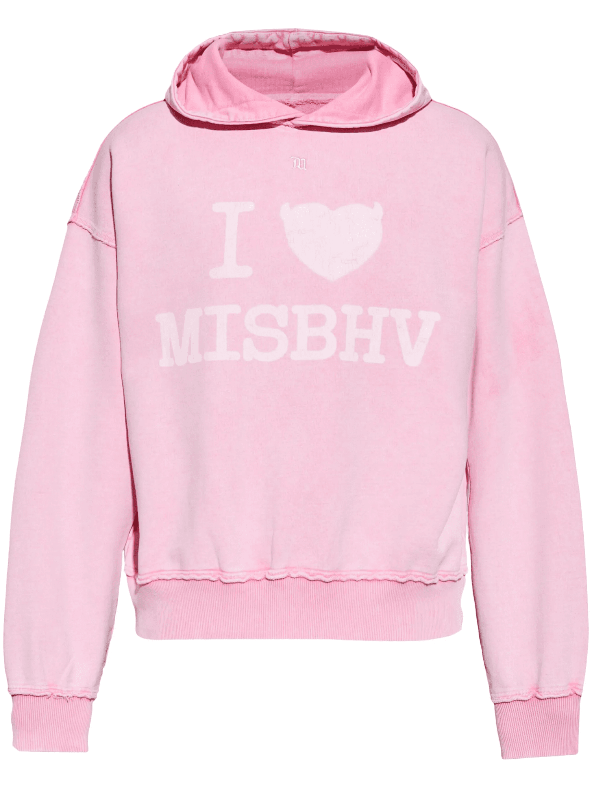 logo-print cotton hoodie - Image 1