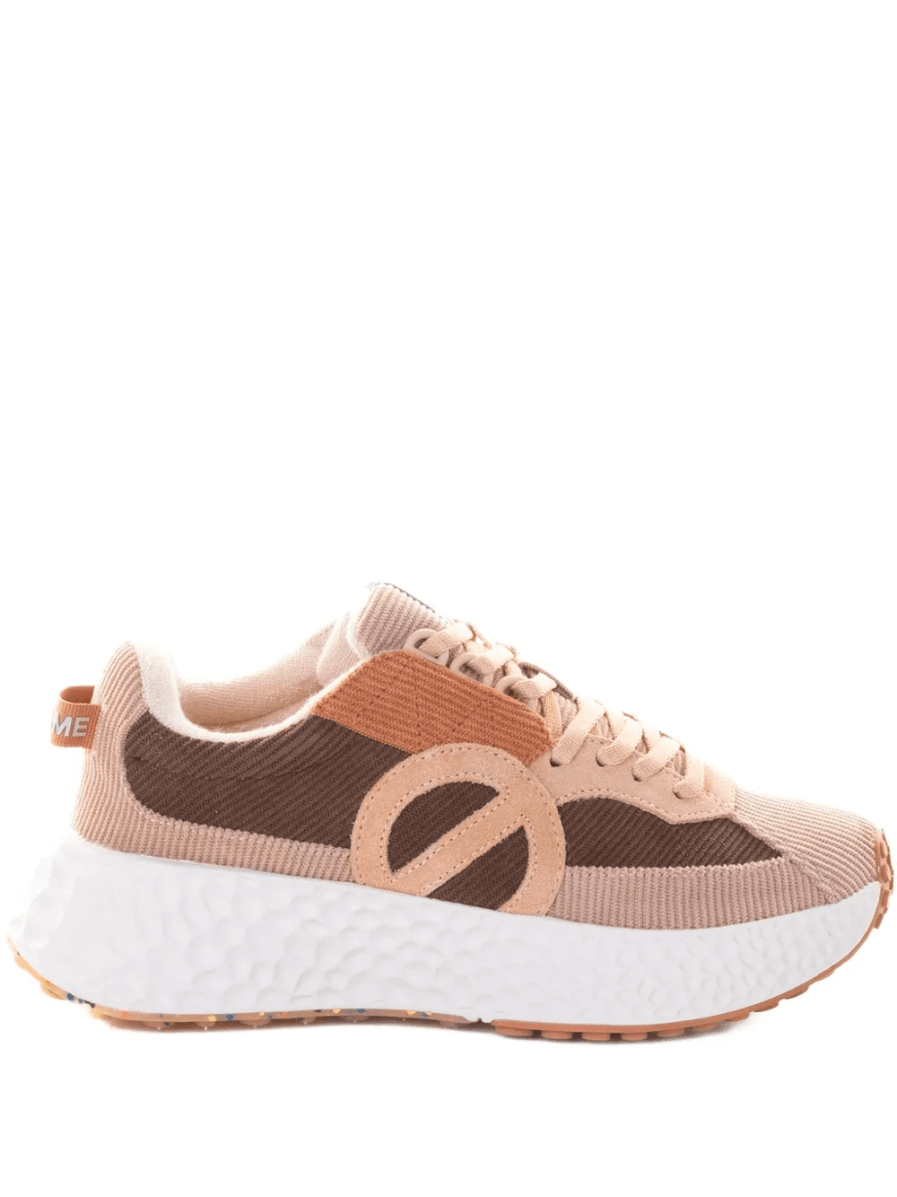 corduroy-panel sneakers - Image 1