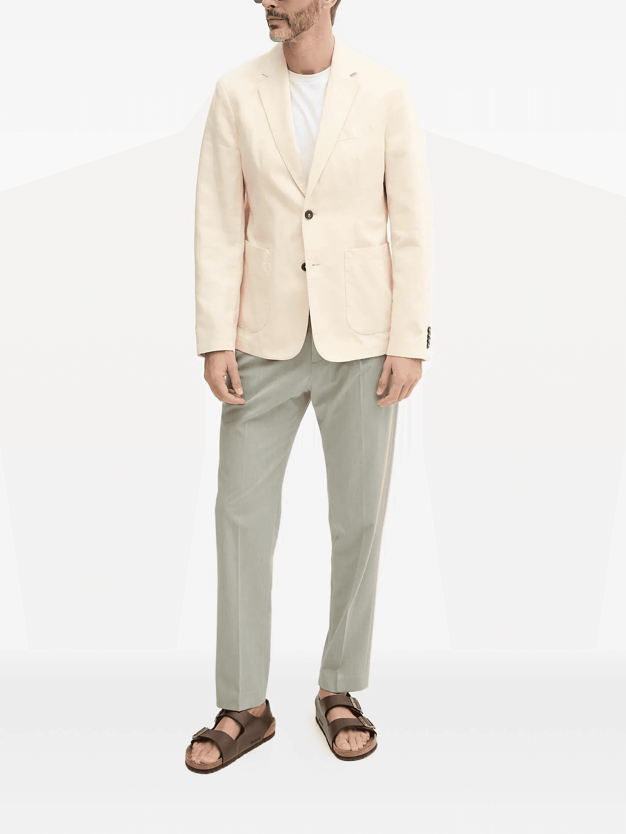 single-breasted blazer - Image 1