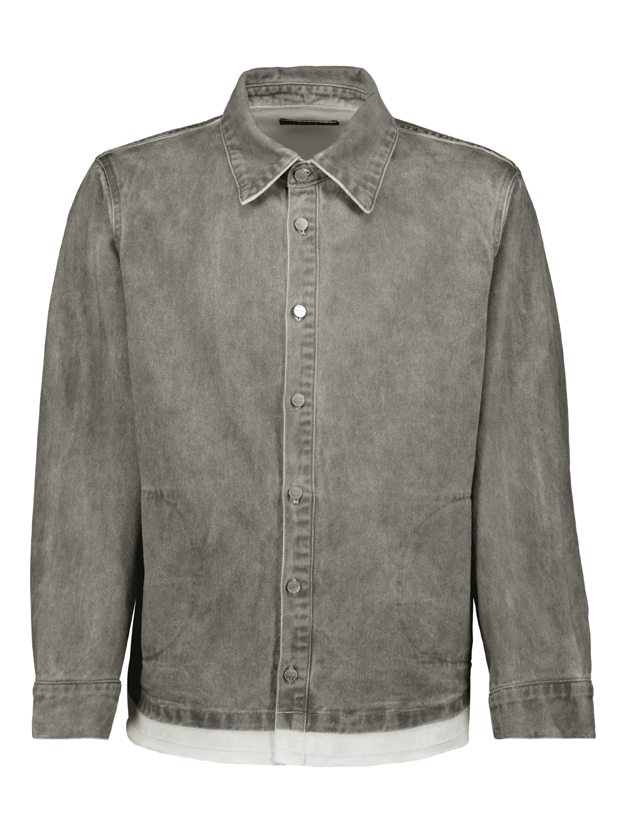 cotton denim shirt - Image 1