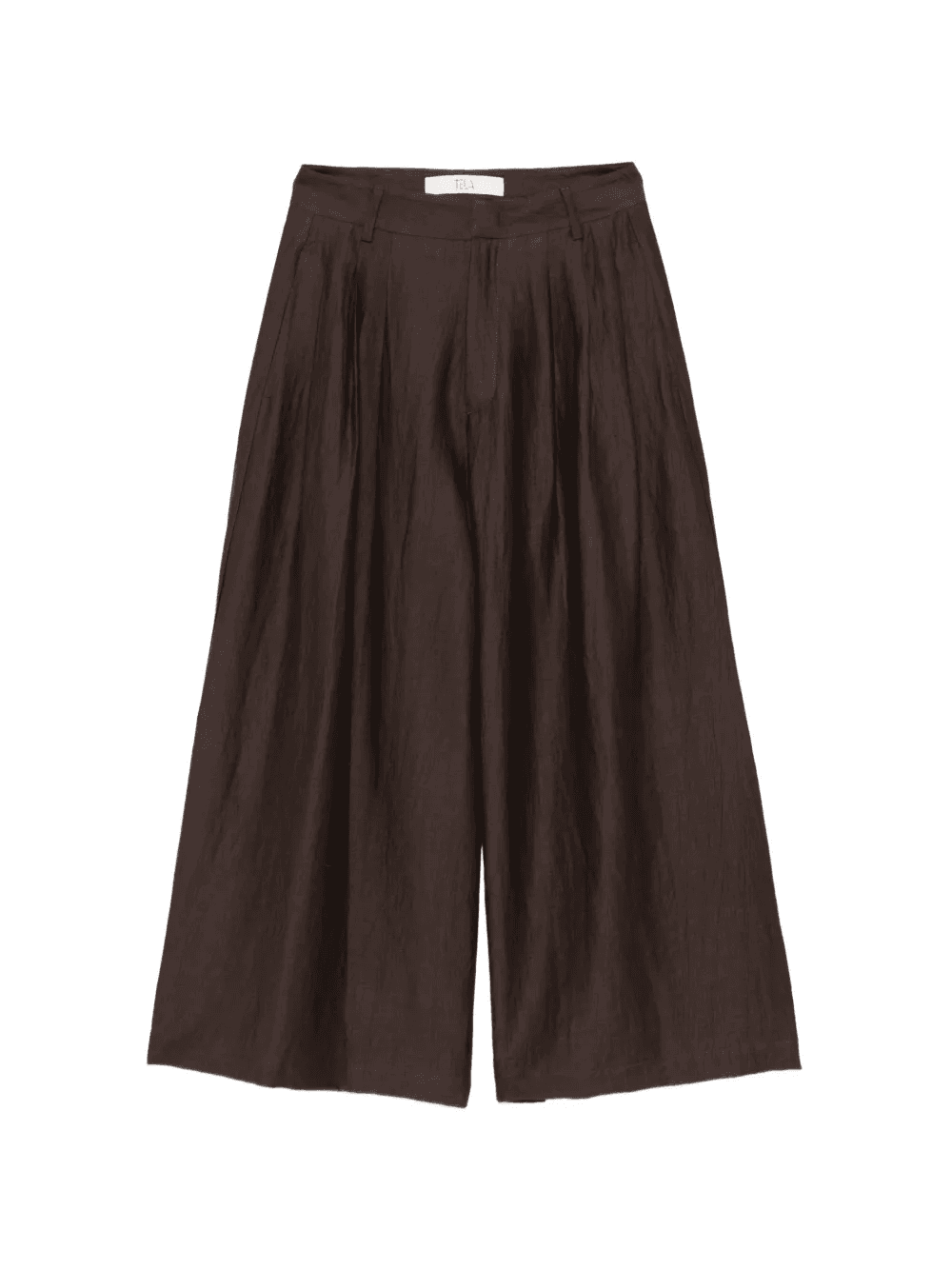 Cookie pleated wide trousers - Image 1