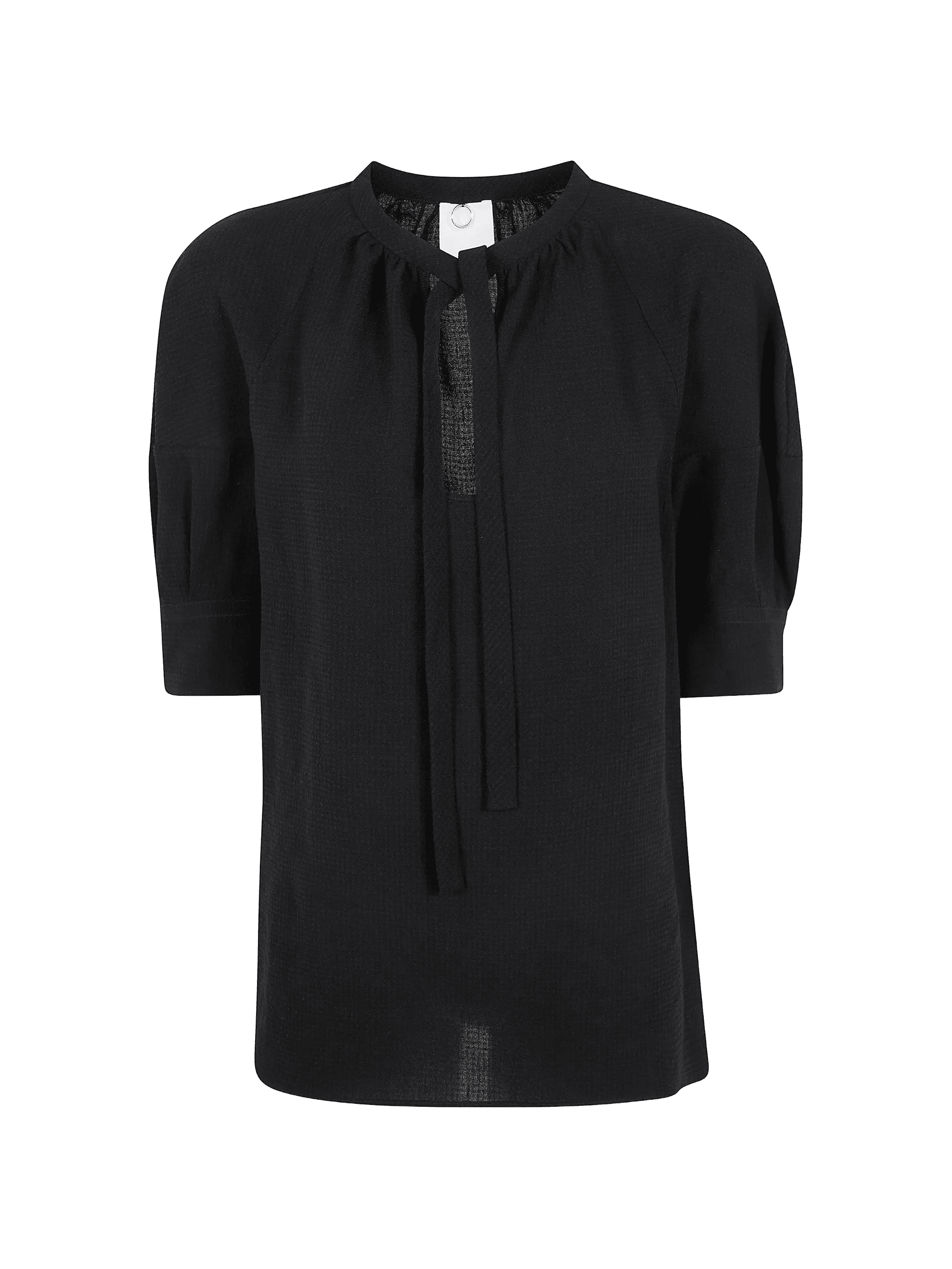 tie-neck shirt - Image 1