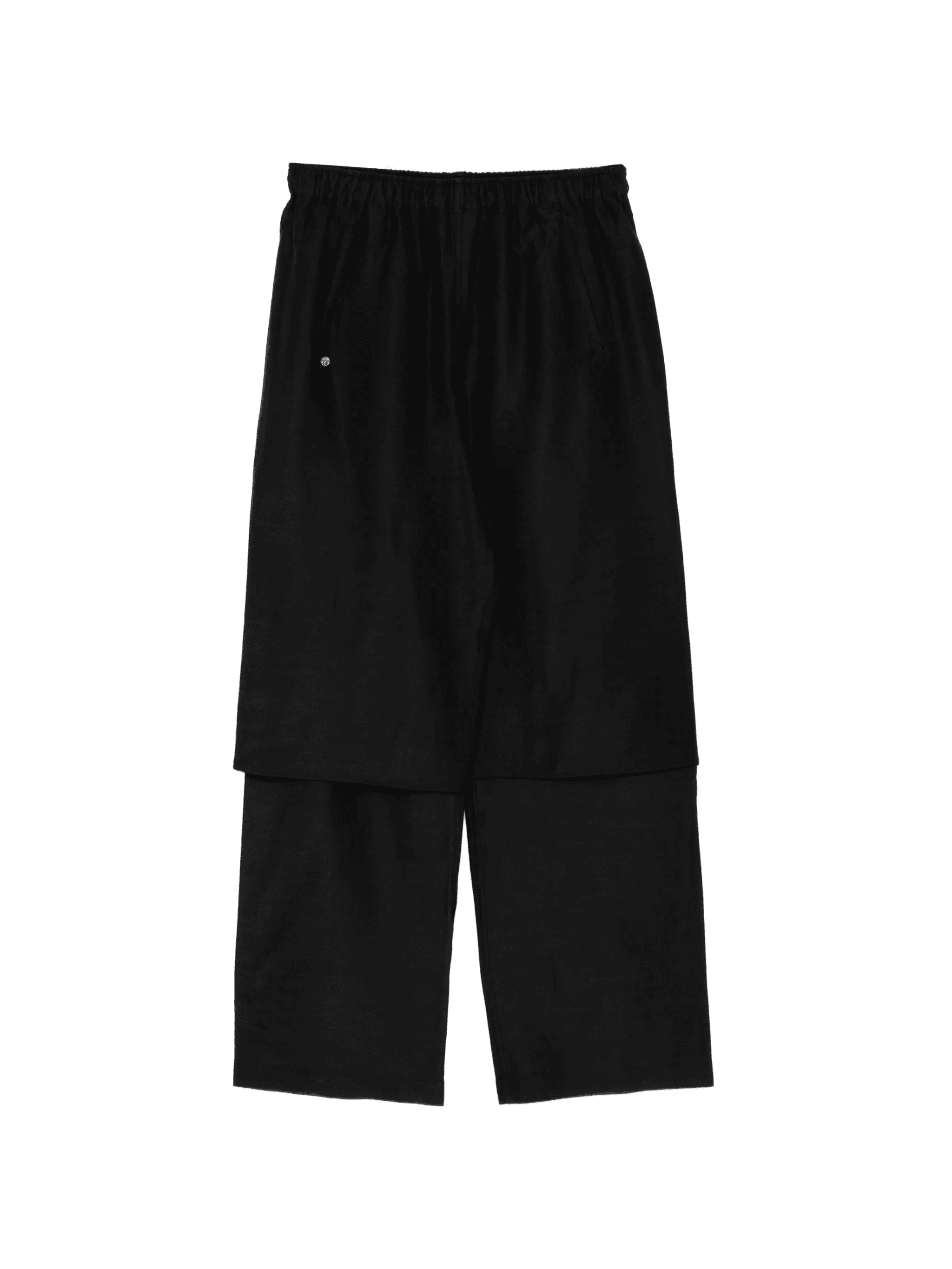 drawstring tapered trousers - Image 1