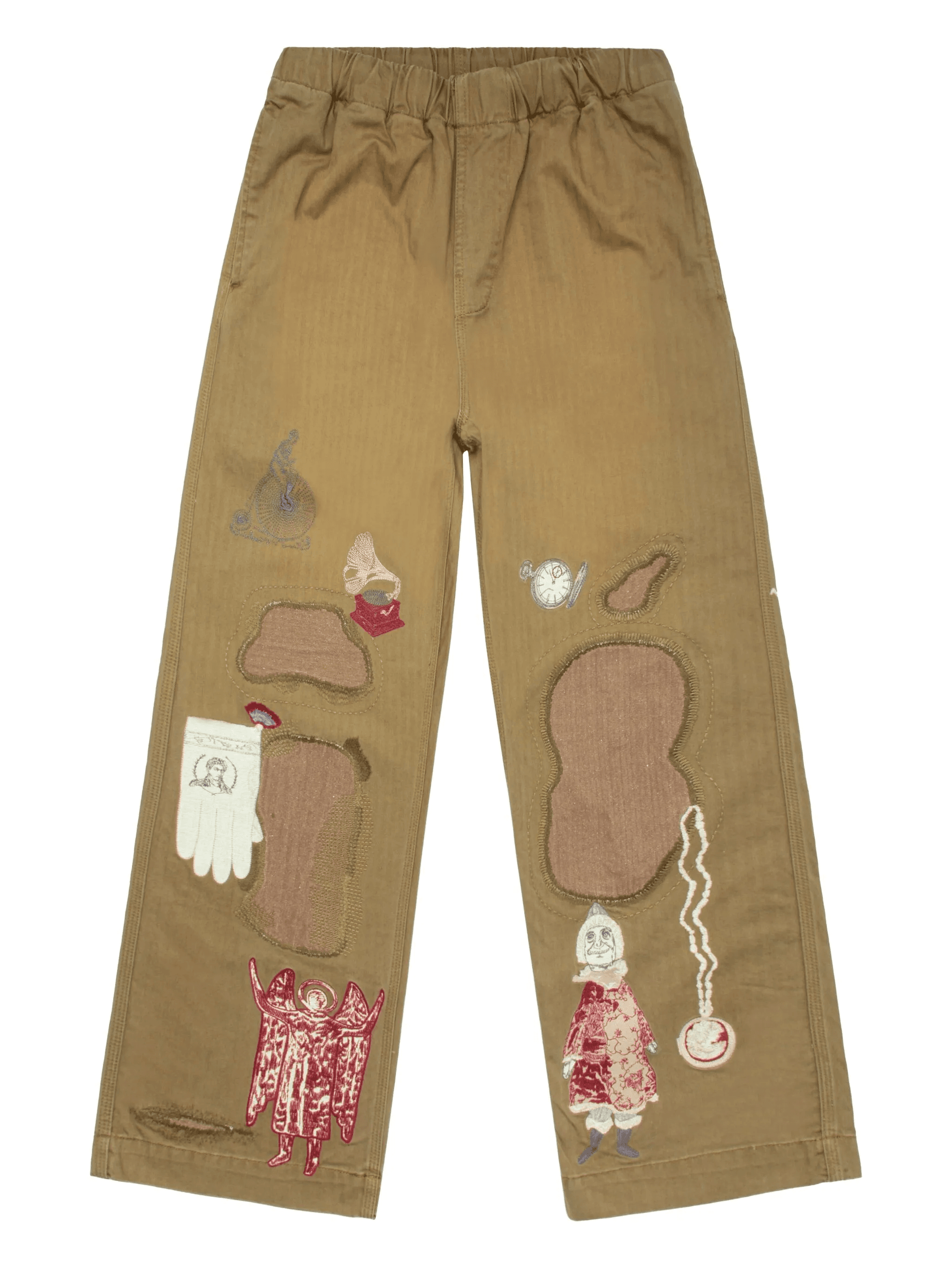 Antique embroidered trousers - Image 1