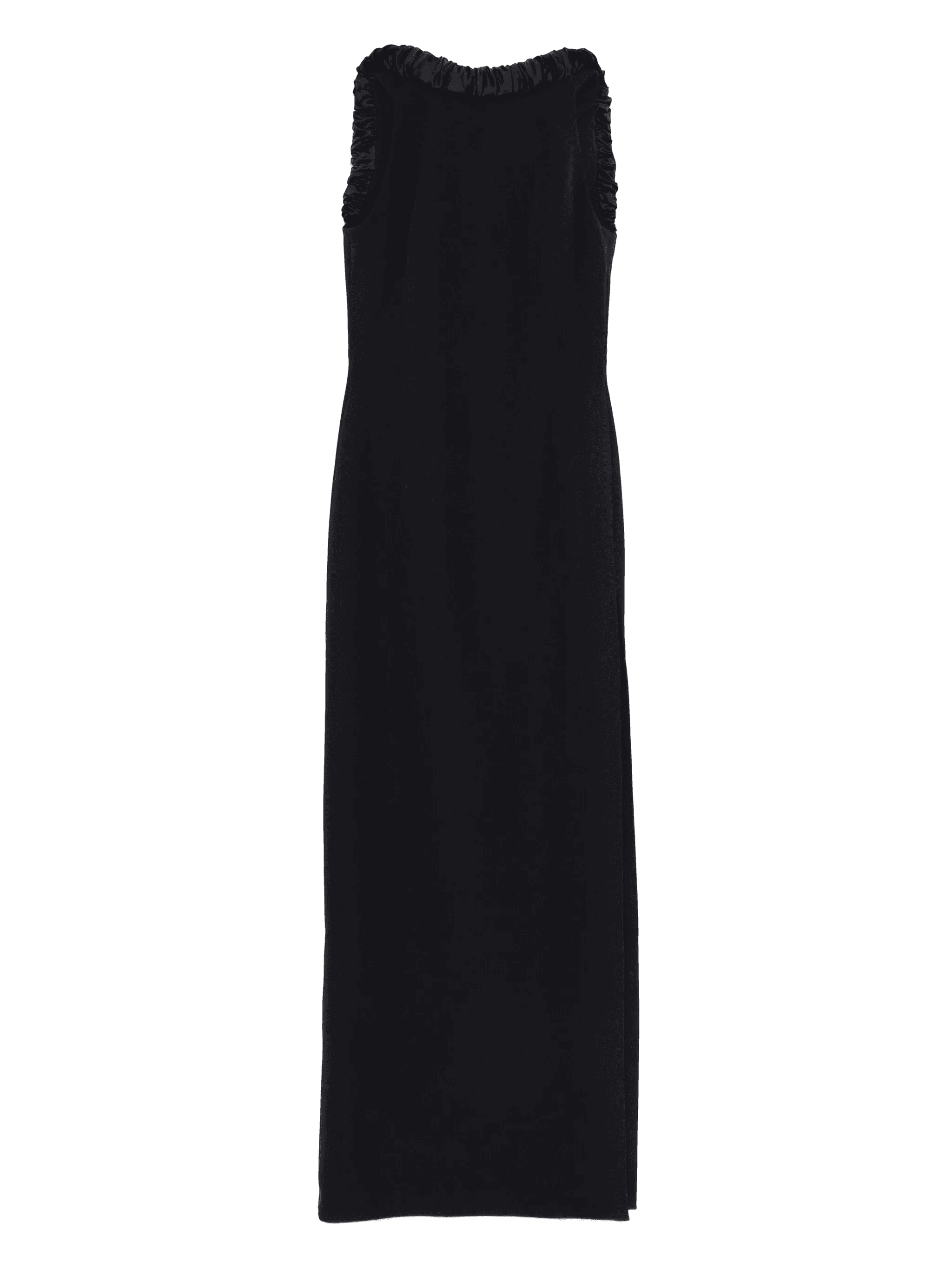 sleeveless ruffled day dress - Image 1