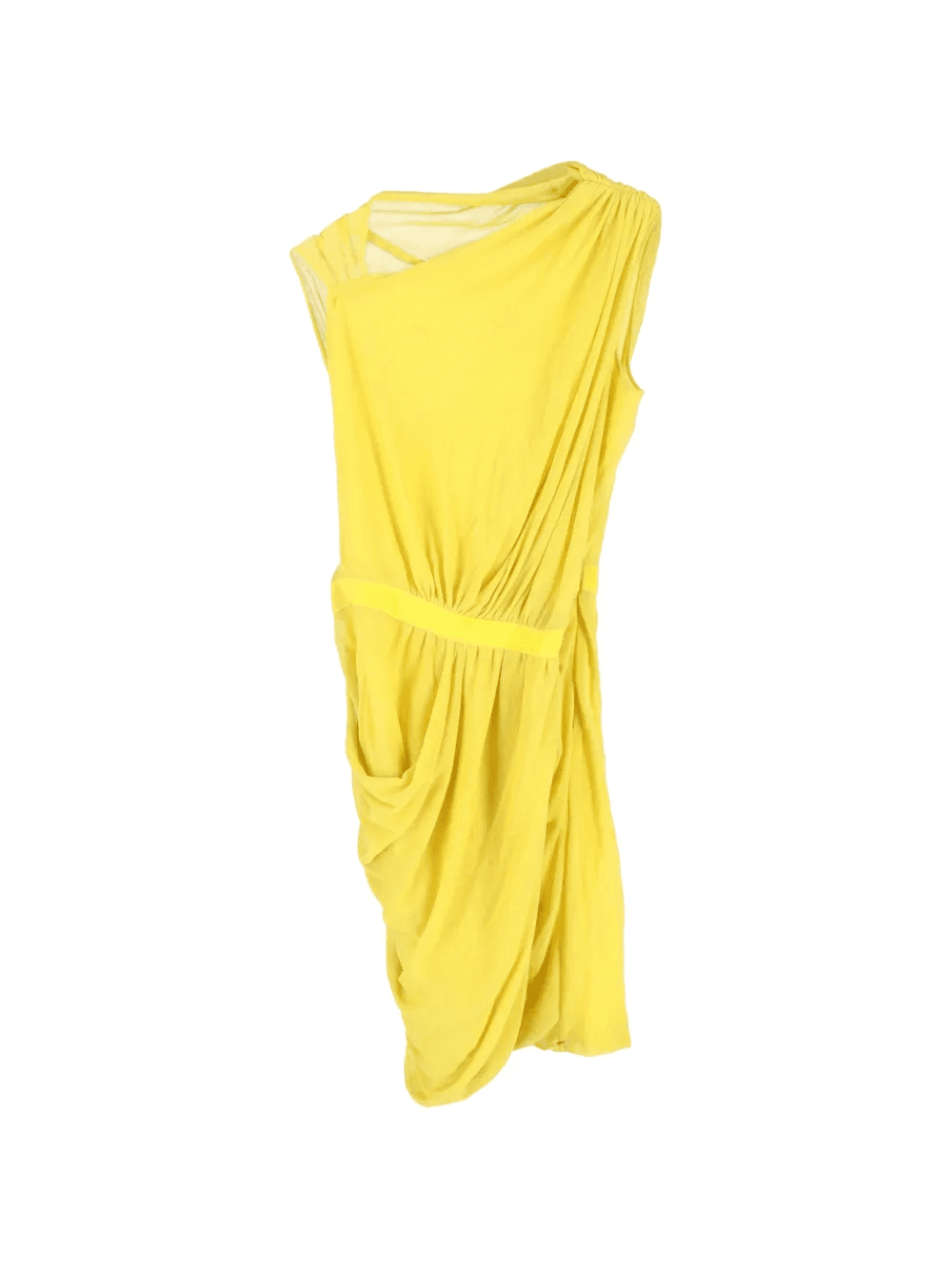 draped midi dress - Image 1