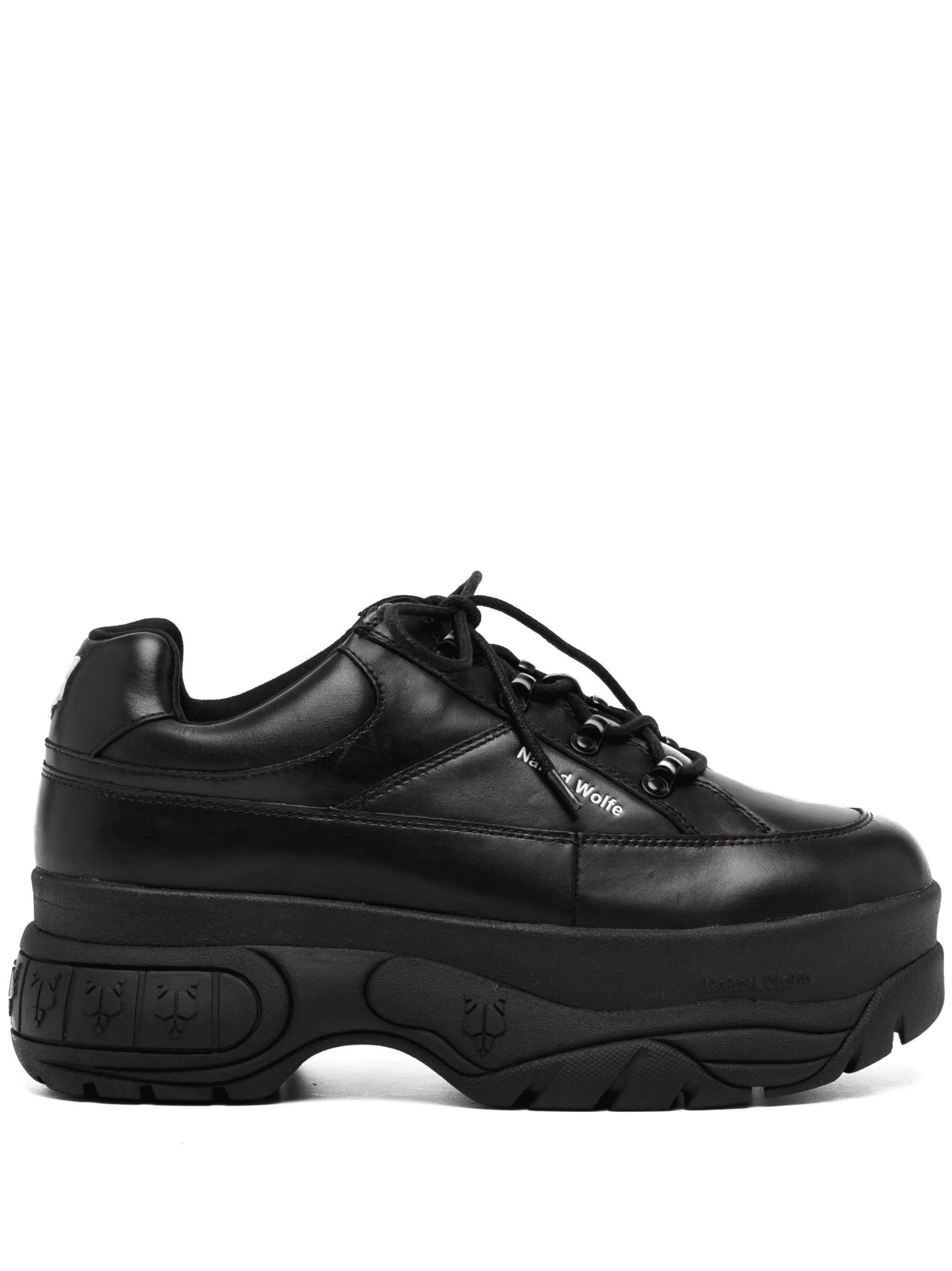 chunky lace-up sneakers - Image 1