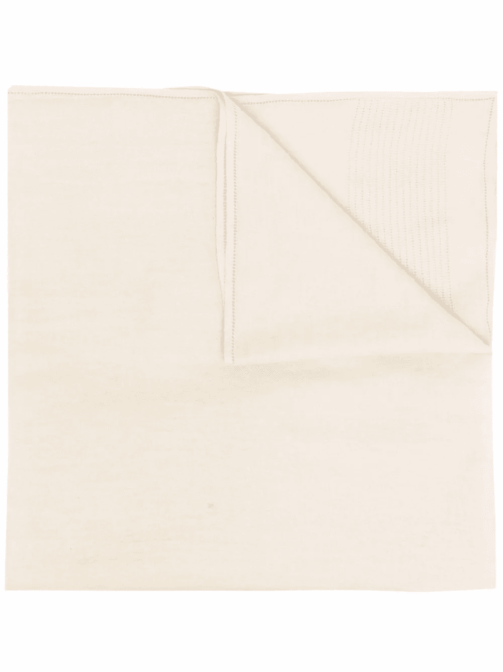 1990s perforated cashmere knitted scarf - Image 1